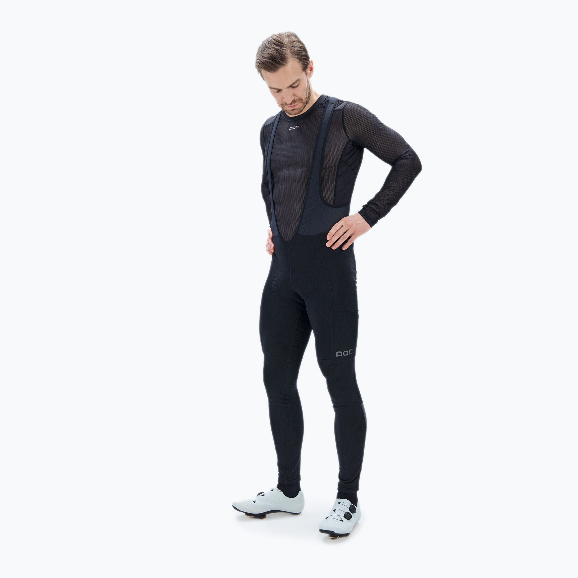 19%-kal olcsóbban.  Férfi kerékpáros nadrág POC Thermal Cargo Tights uranium black. Méret: L