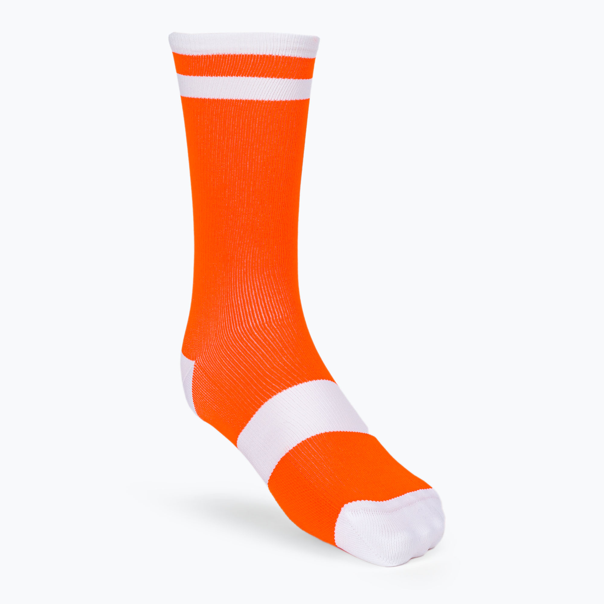 33%-kal olcsóbban.  Kerékpáros zokni POC Lure MTB Long zink orange/hydrogen white. Méret: 43-45 EU