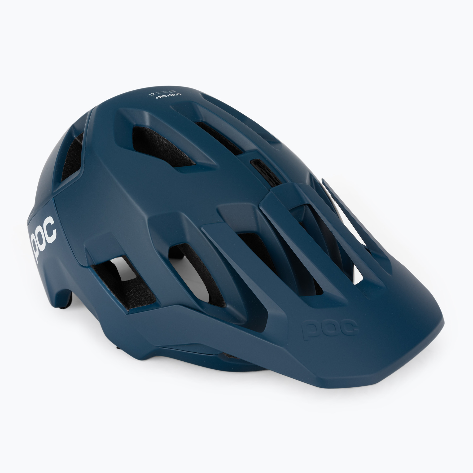 40%-kal olcsóbban.  Kerékpáros sisak POC Kortal lead blue matt. Méret: 55-58 cm (M-L)