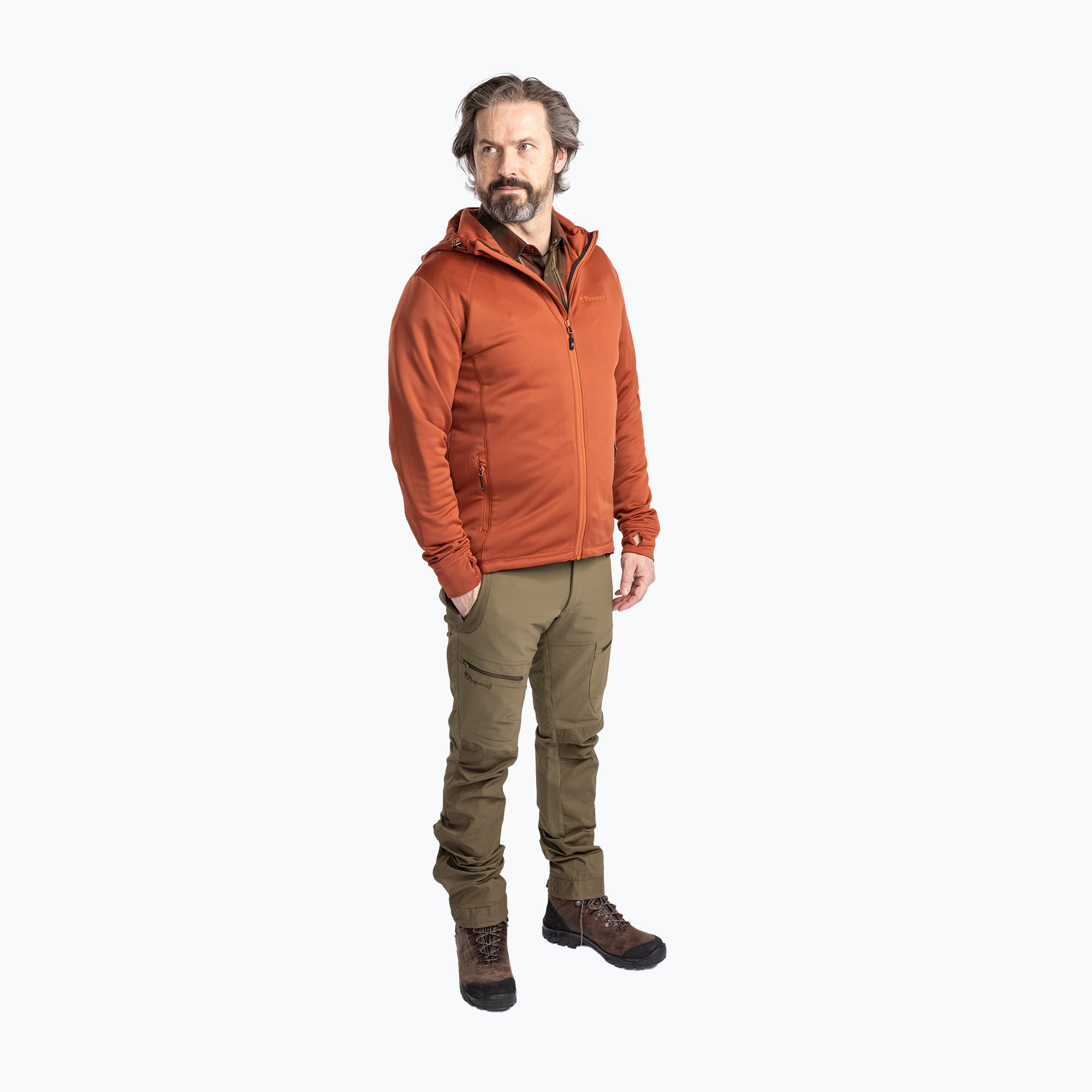 15%-kal olcsóbban.  Férfi Pinewood Finnveden Hybrid h.olive trekking nadrág. Méret: 52