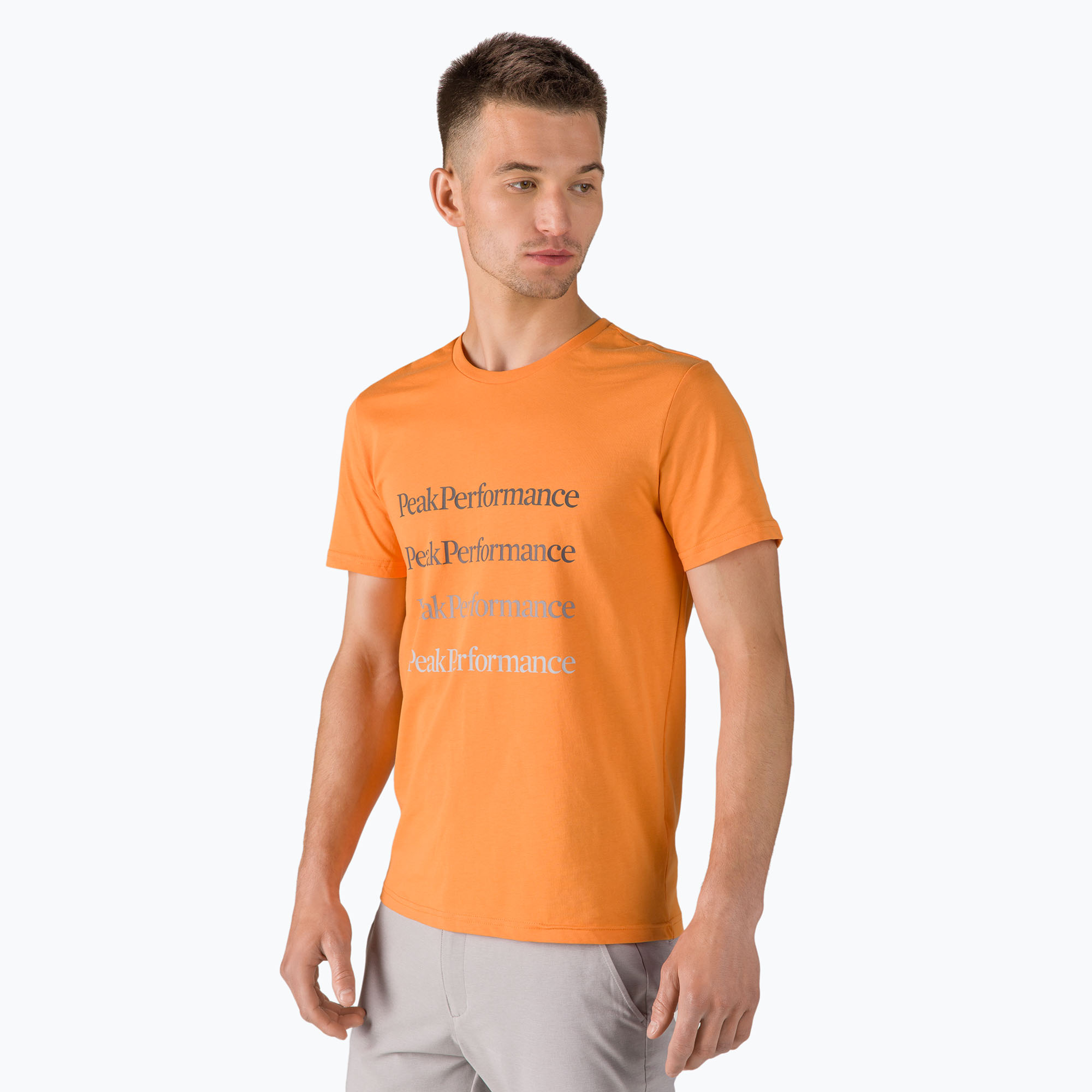 31%-kal olcsóbban.  Férfi trekking póló Peak Performance Ground Tee R53 narancssárga G77284170. Méret: M