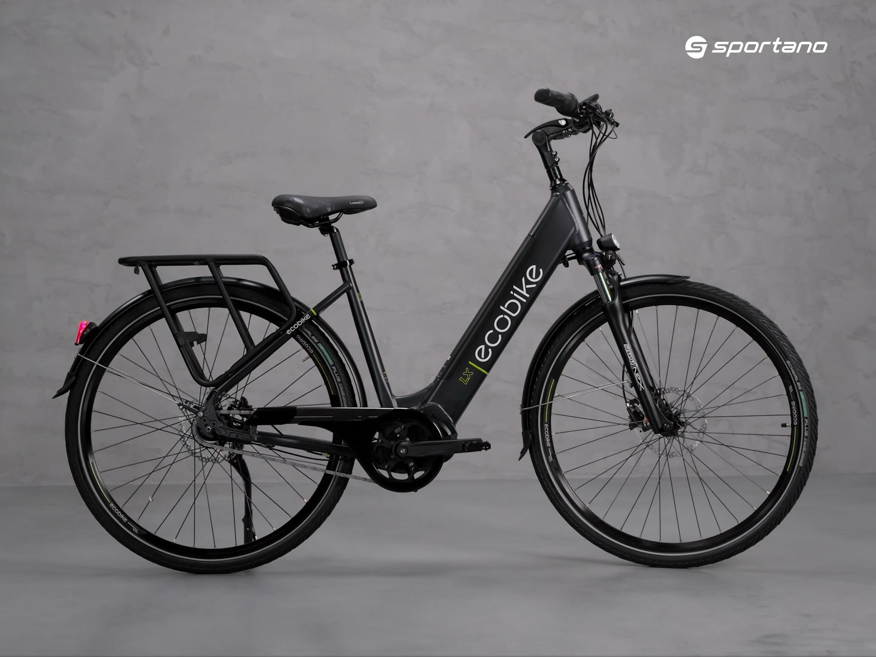 Elektromos kerékpár Ecobike LX 14Ah LG fekete 1010304