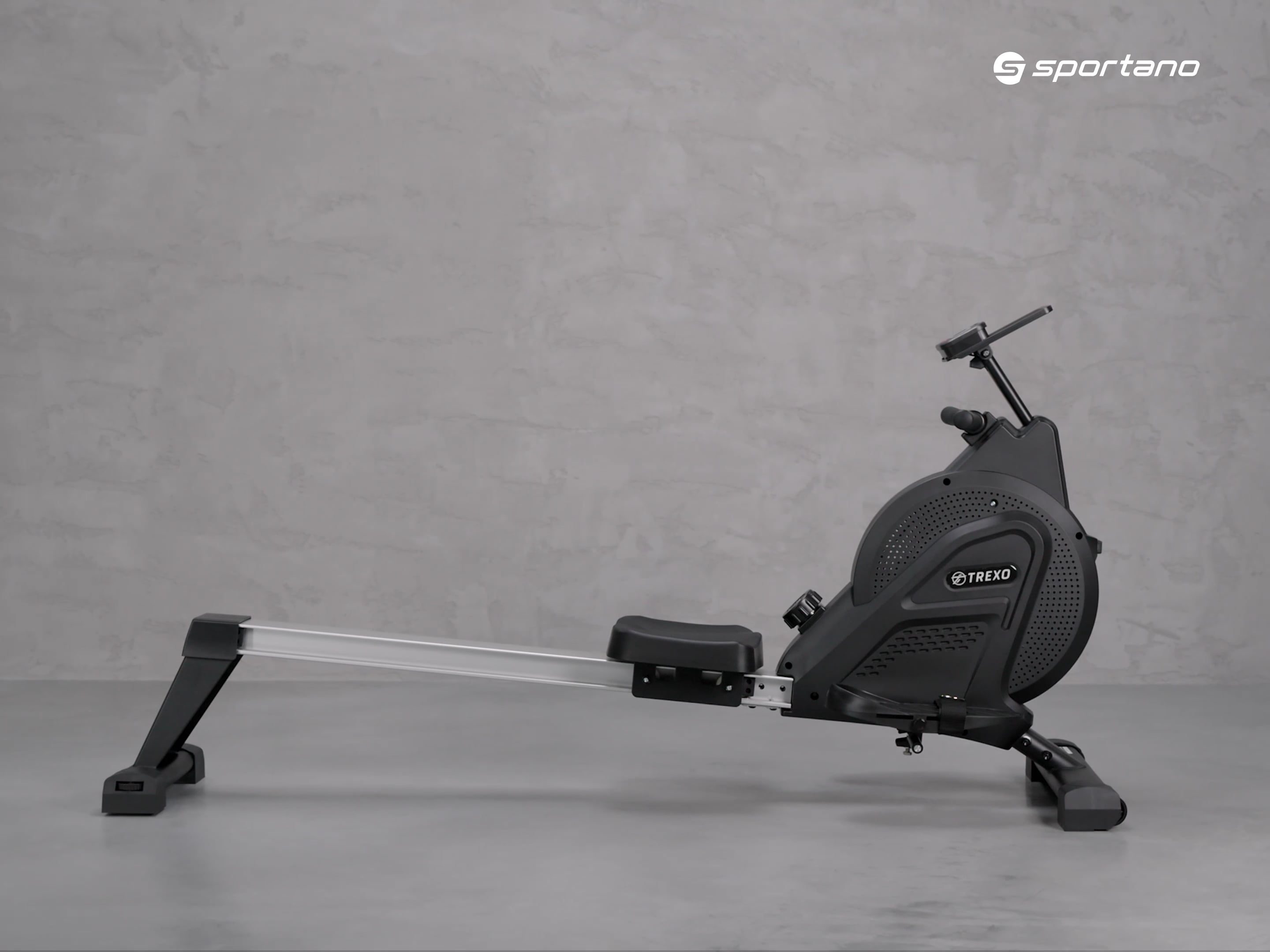 TREXO evezőgép fekete RM100