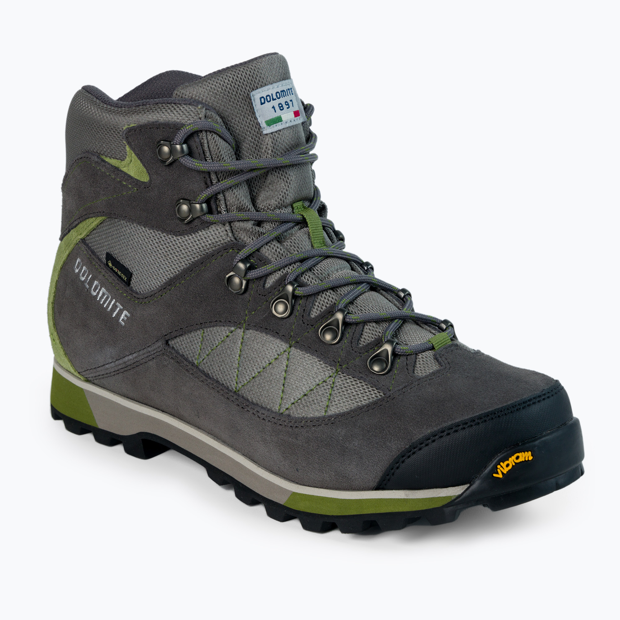 25%-kal olcsóbban.  Férfi túrabakancs Dolomite Zernez GTX szürke 142-L0000-248115-311. Méret: 46.5 (11.5 UK)