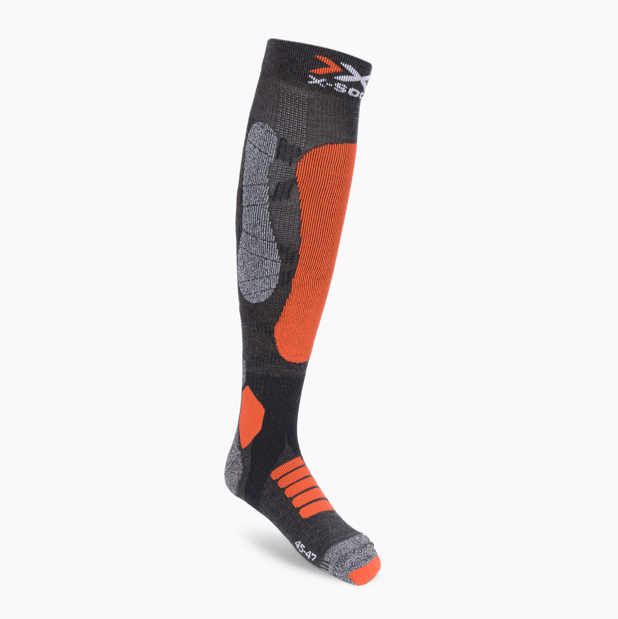21%-kal olcsóbban.  Sízokni X-Socks Ski Touring Silver 4.0 szürke XSWS47W19U XSWS47W19U. Méret: 45-47 EU