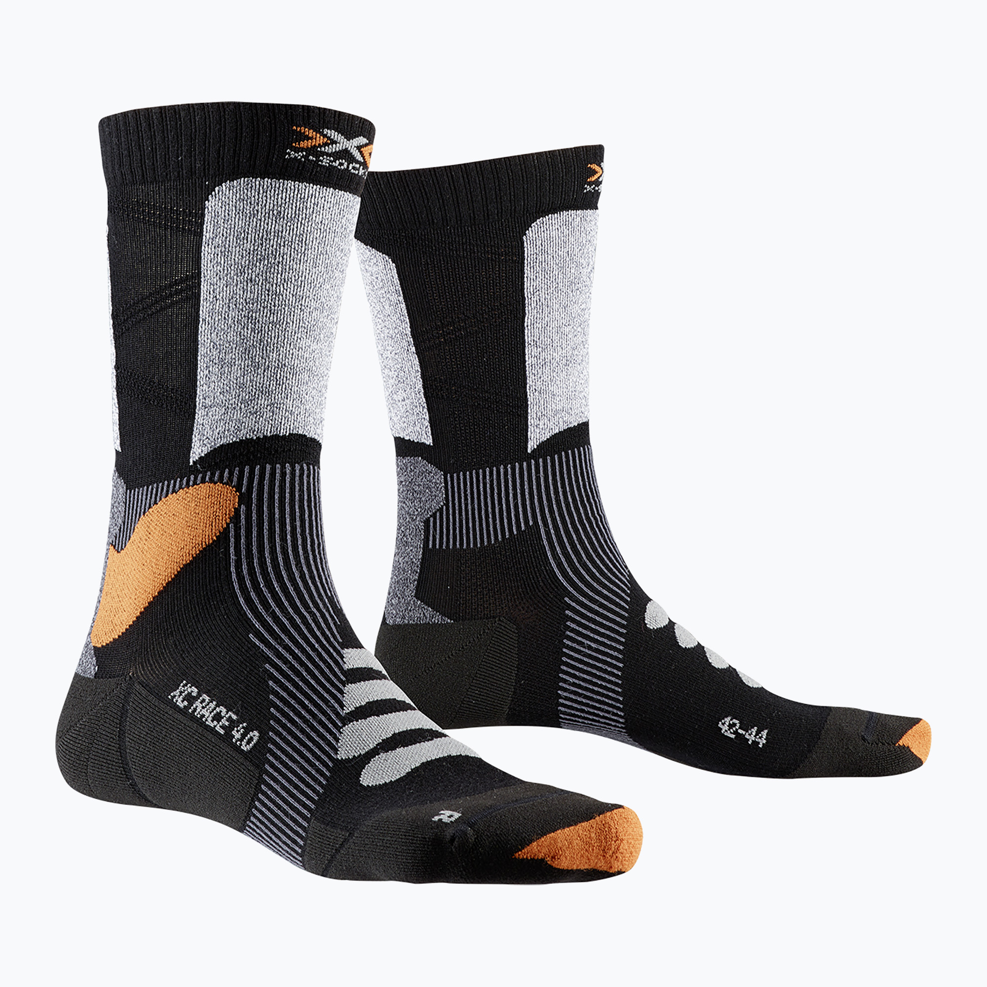 21%-kal olcsóbban.  X-Socks X-Country Race 4.0 sí zokni fekete-szürke XSWS00W19U. Méret: 45-47 EU