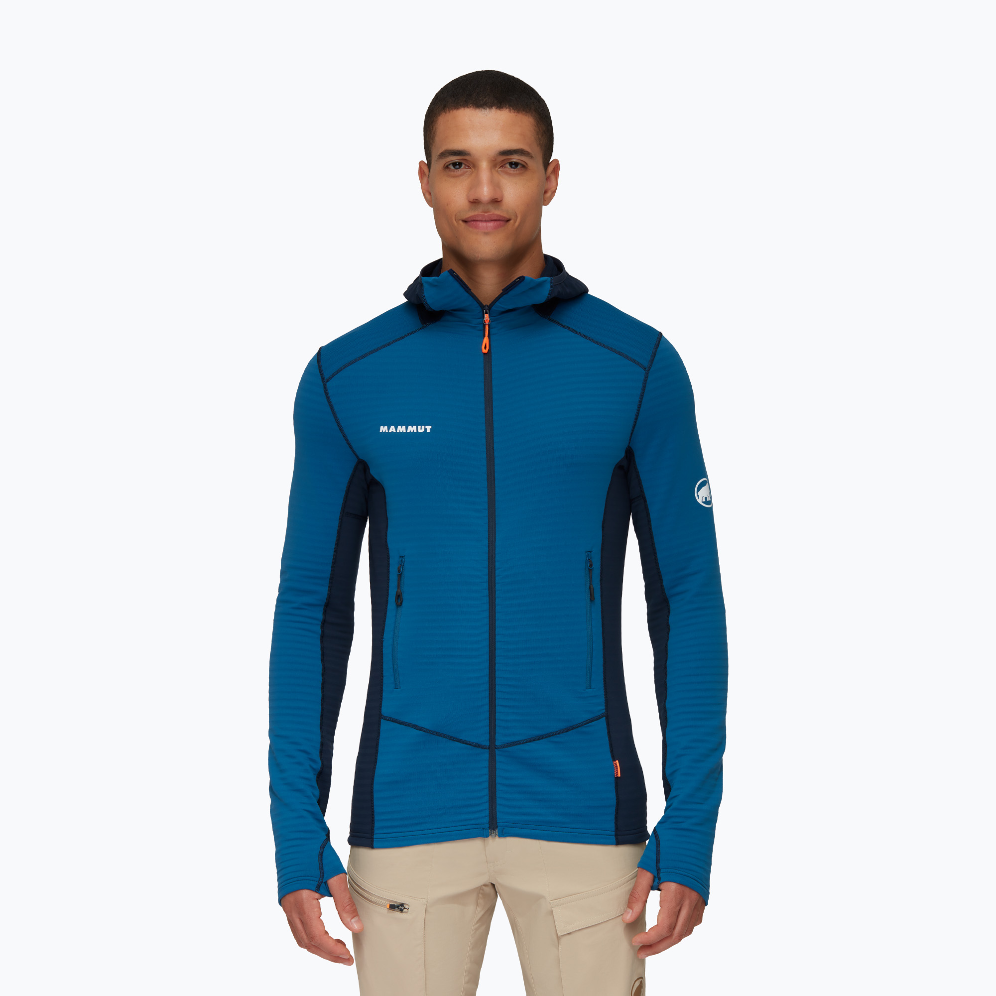 25%-kal olcsóbban.  Mammut férfi fleece pulóver Taiss Light ML kapucnis kék 1014-04530-50554-114. Méret: S