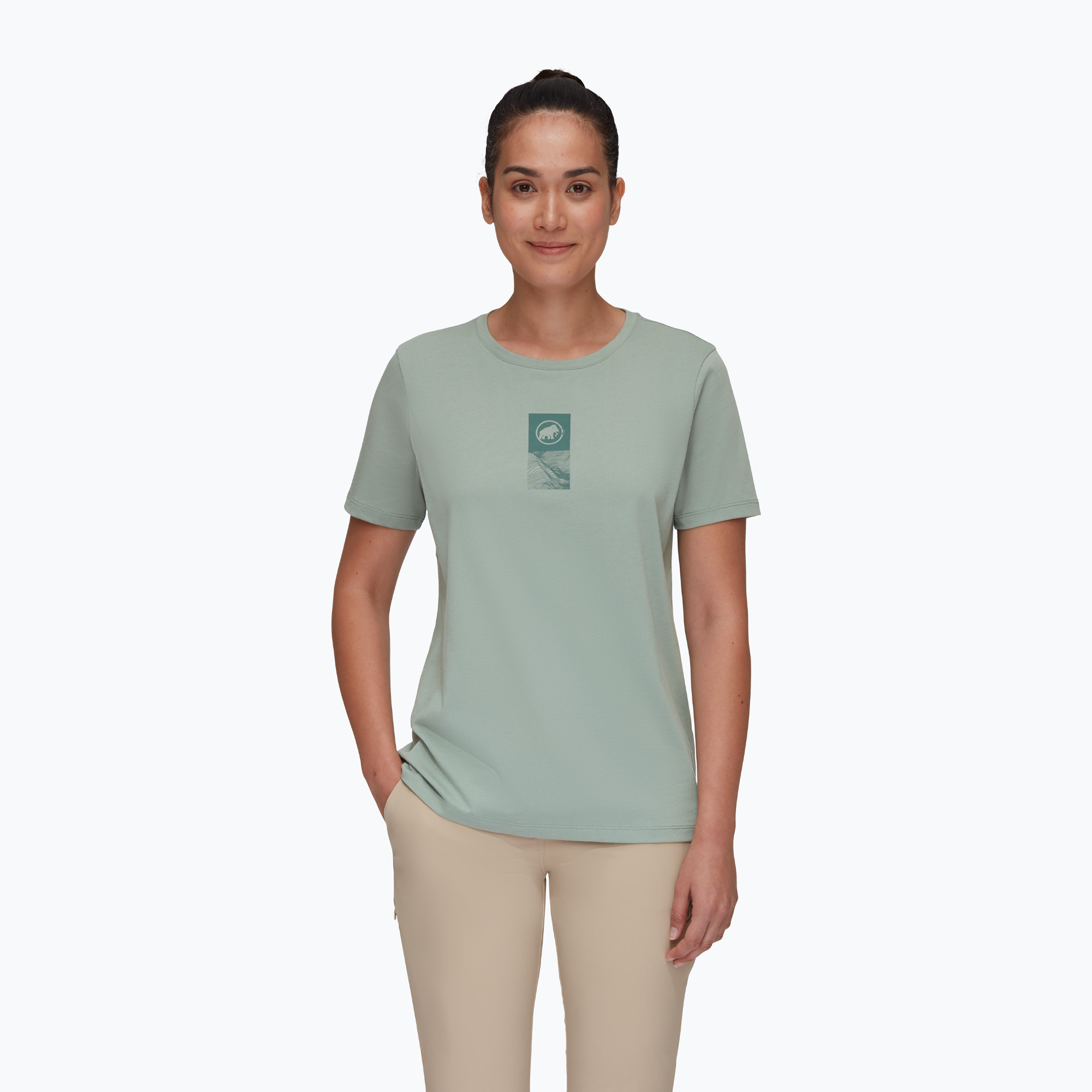 24%-kal olcsóbban.  Mammut Core Emblem női trekking póló zöld 1017-04082. Méret: XS