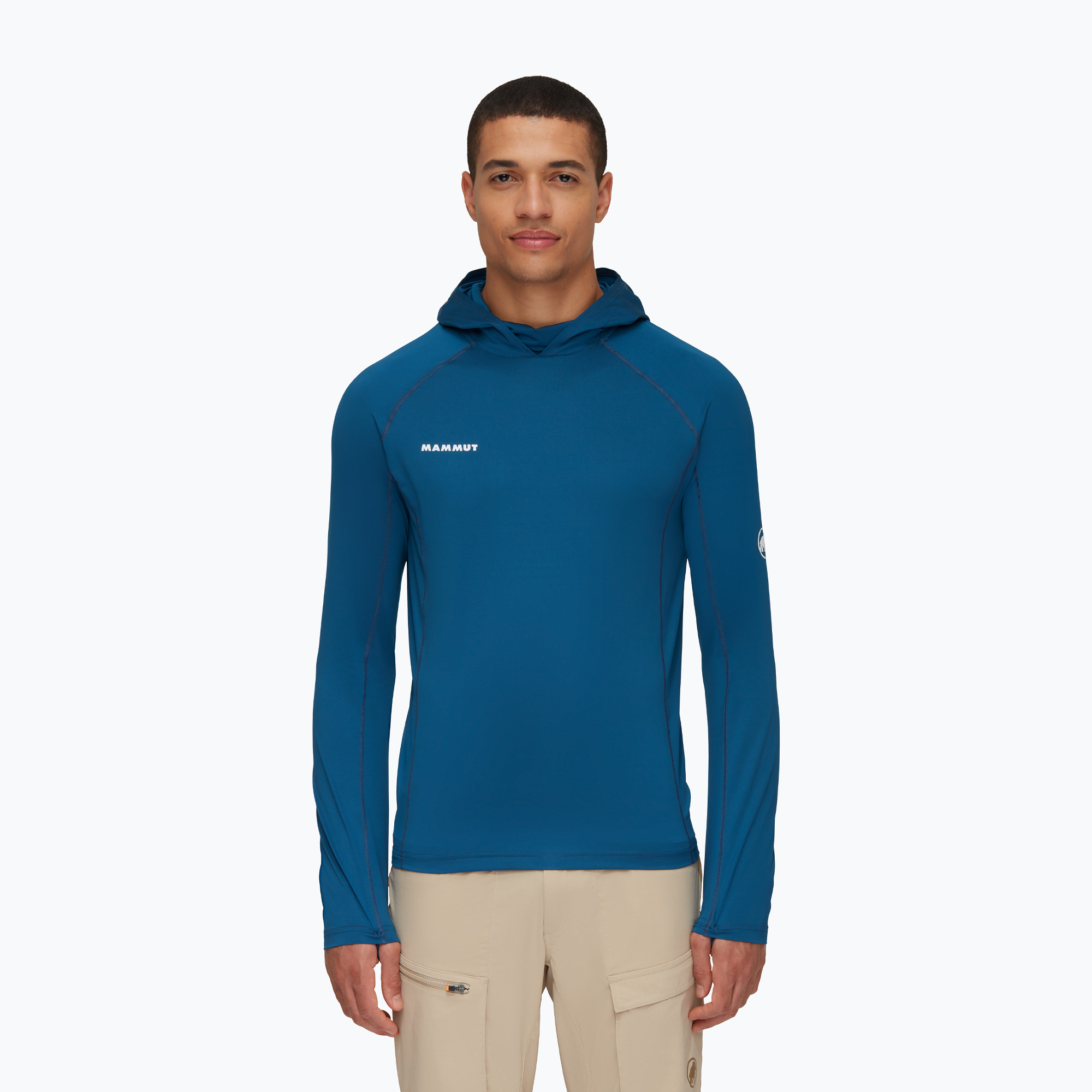 24%-kal olcsóbban.  Mammut Selun FL Sun Hoody férfi trekking póló tengerészkék 1016-01420-50550-115. Méret: S