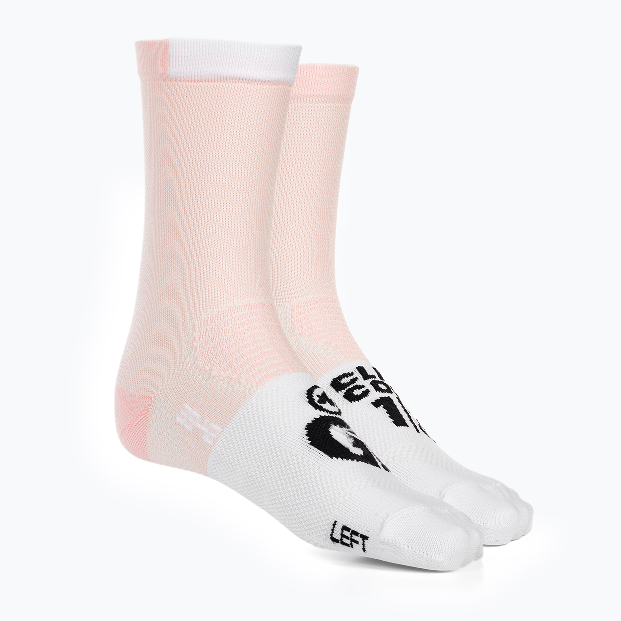 kerékpáros zokni ASSOS GT C2 cosmic rose. Méret: 39-42 EU