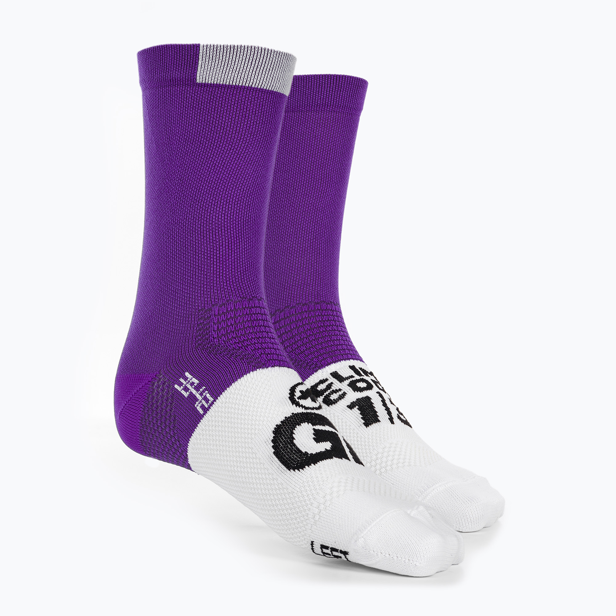 kerékpáros zokni ASSOS GT C2 ultra violet. Méret: 39-42 EU
