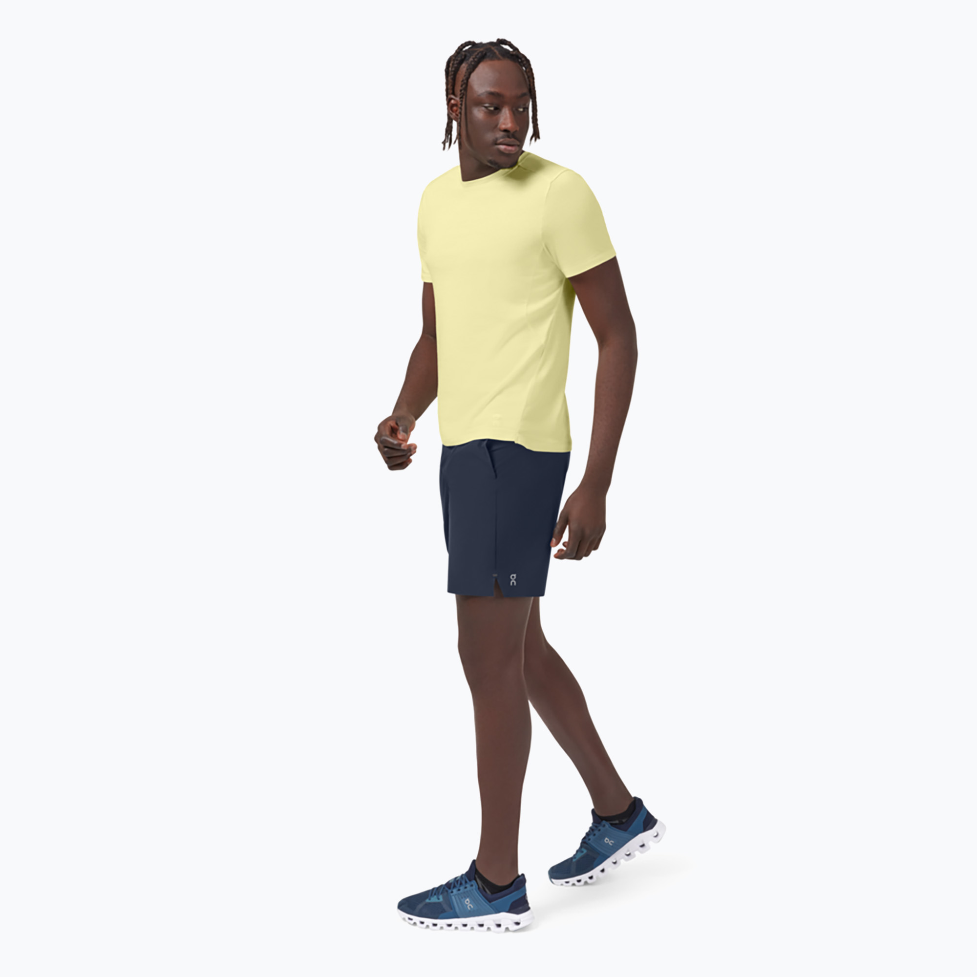 15%-kal olcsóbban.  Férfi rövidnadrág On Running Hybrid navy
