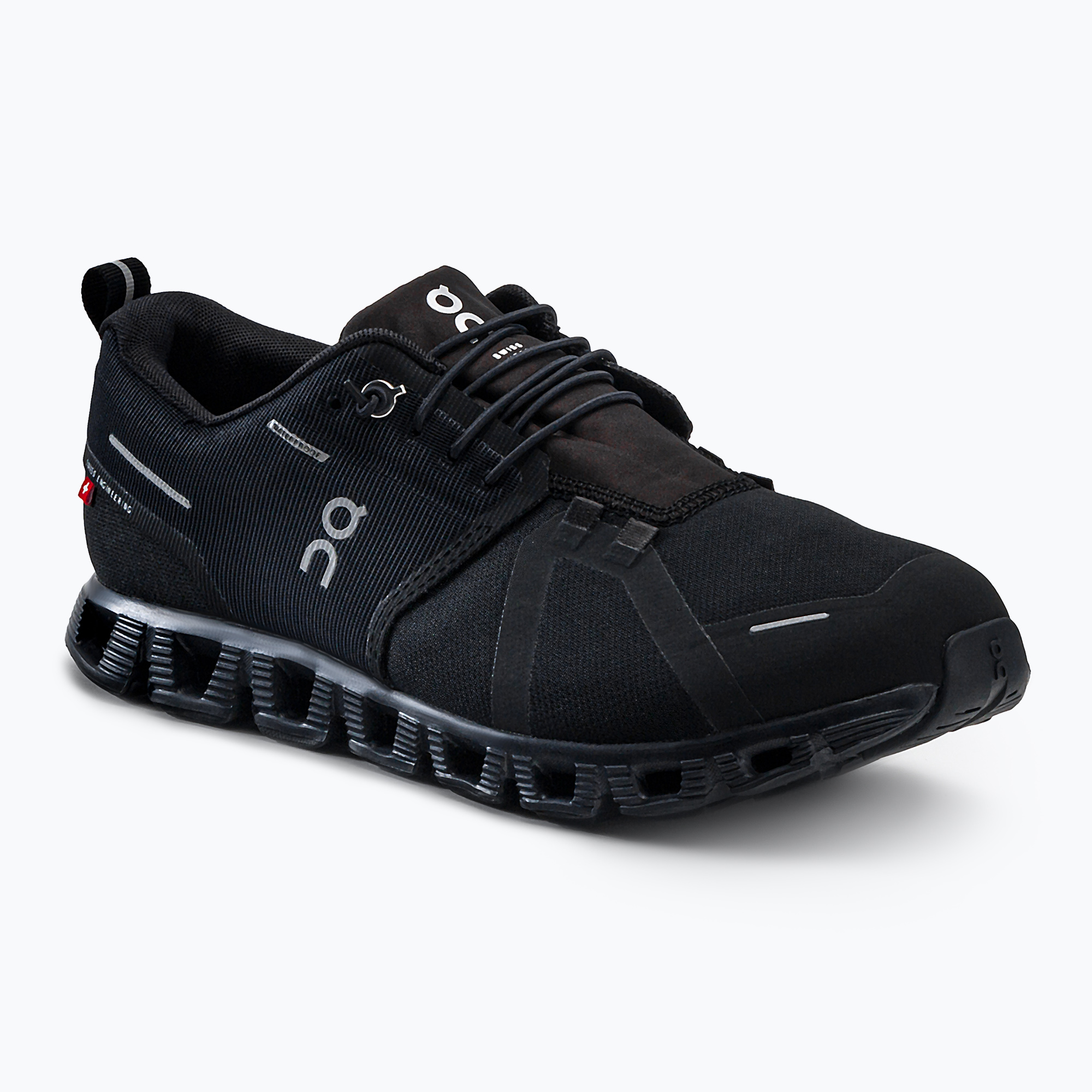20%-kal olcsóbban.  Férfi futócipő ON Cloud 5 Waterproof fekete 5998842. Méret: 45 EU