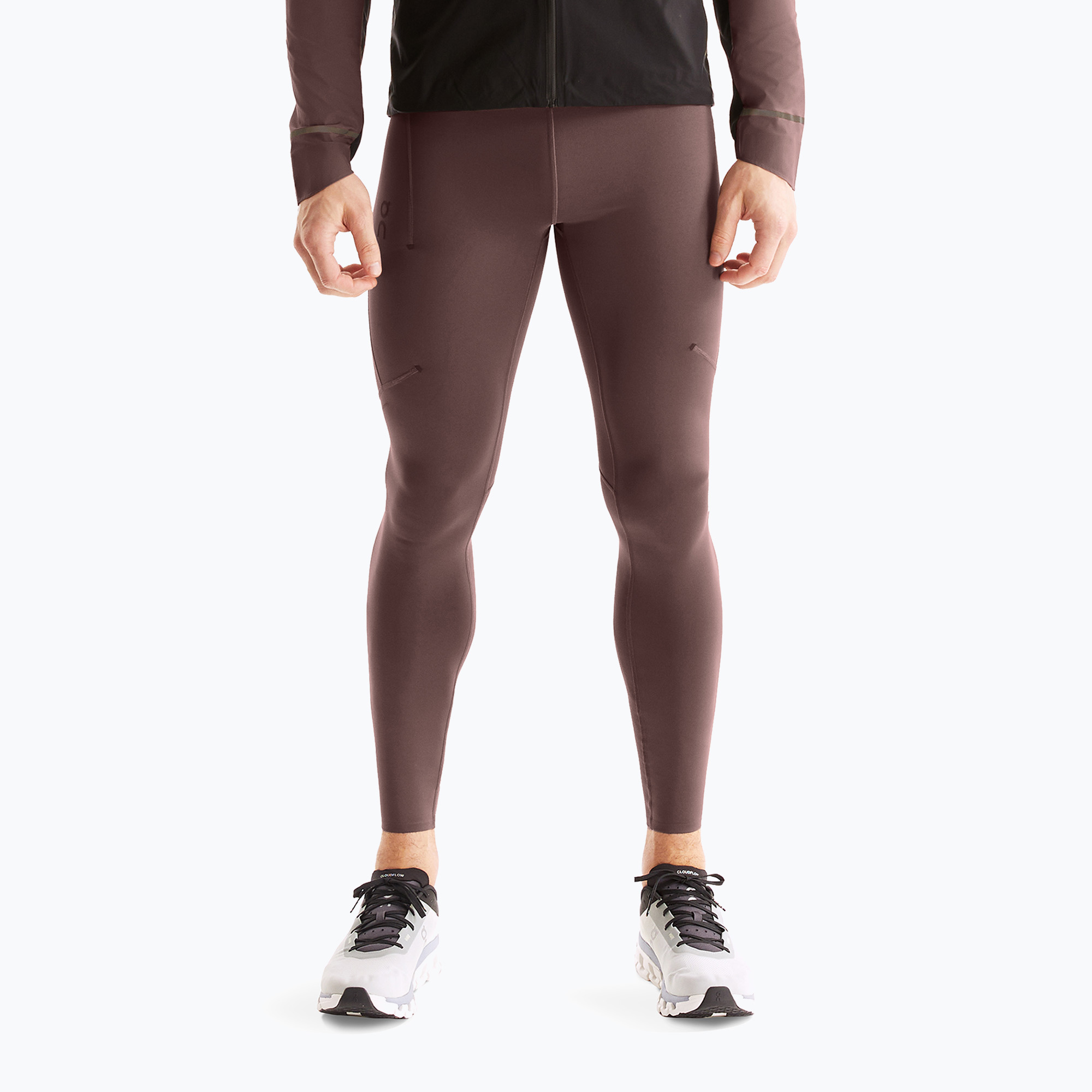 15%-kal olcsóbban.  Férfi futó leggings On Running Performance Winter grape. Méret: L