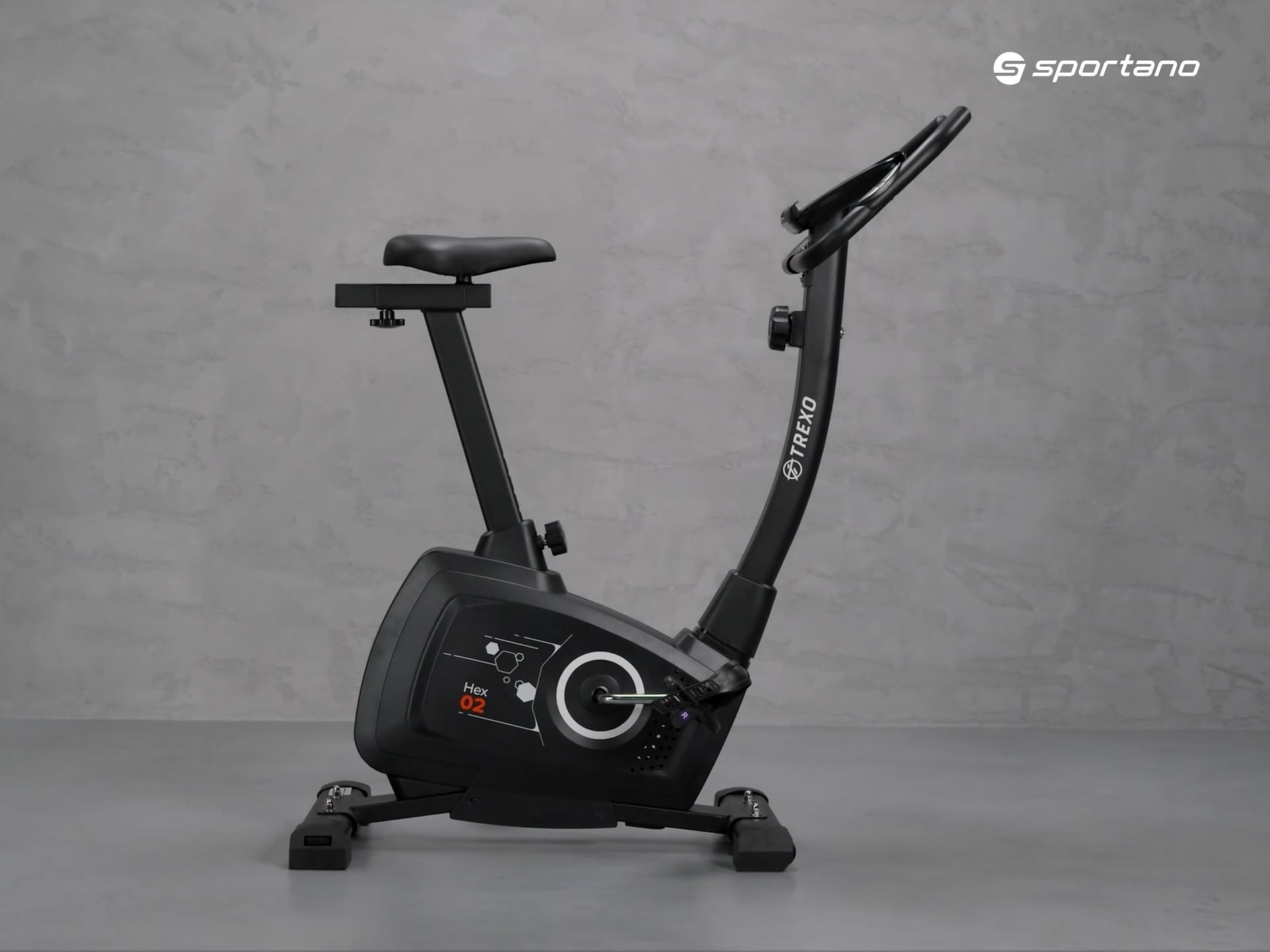Rower stacjonarny TREXO Hex 02 czarny