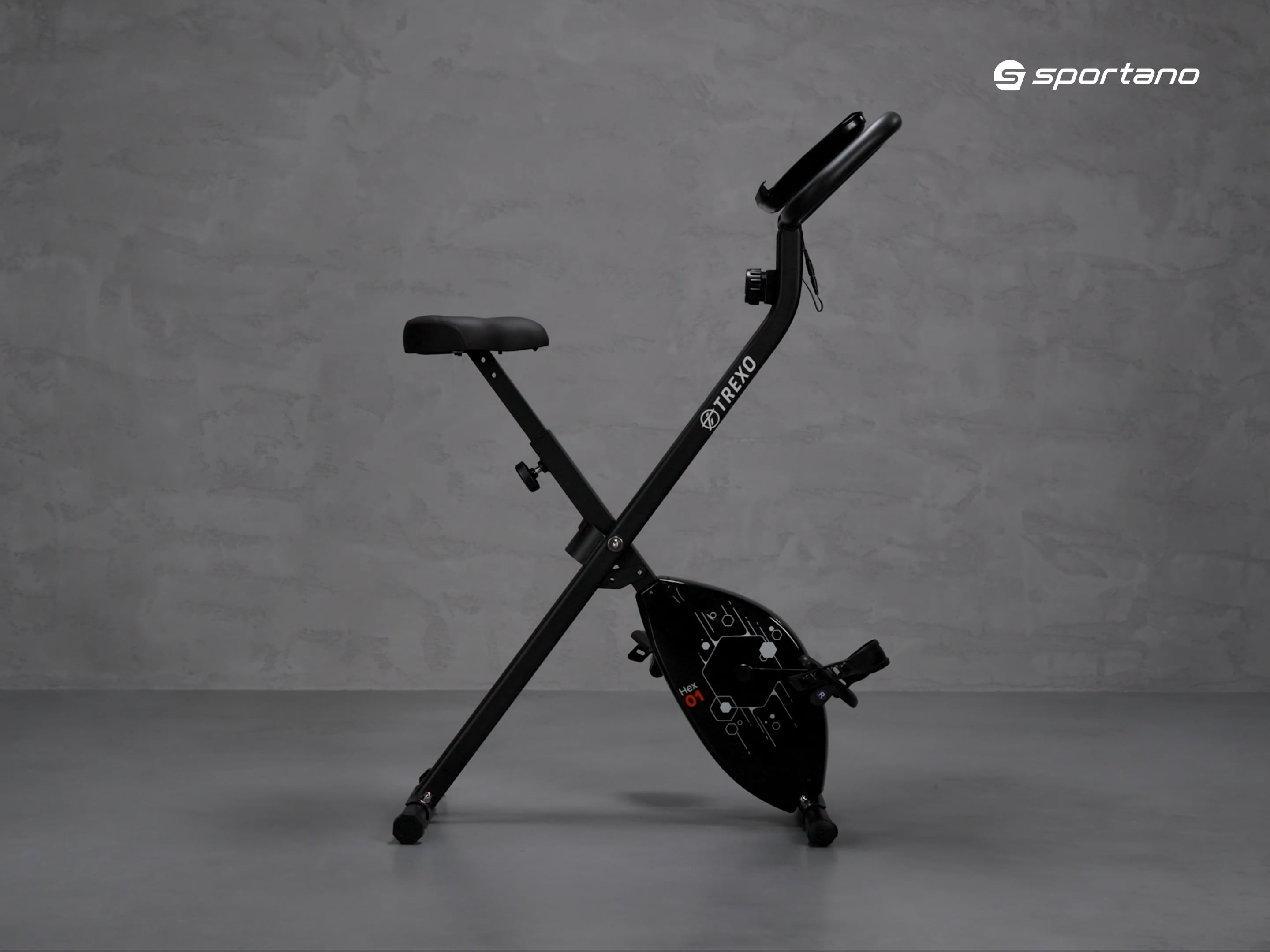 Rower stacjonarny XTREXO Hex 01 czarny