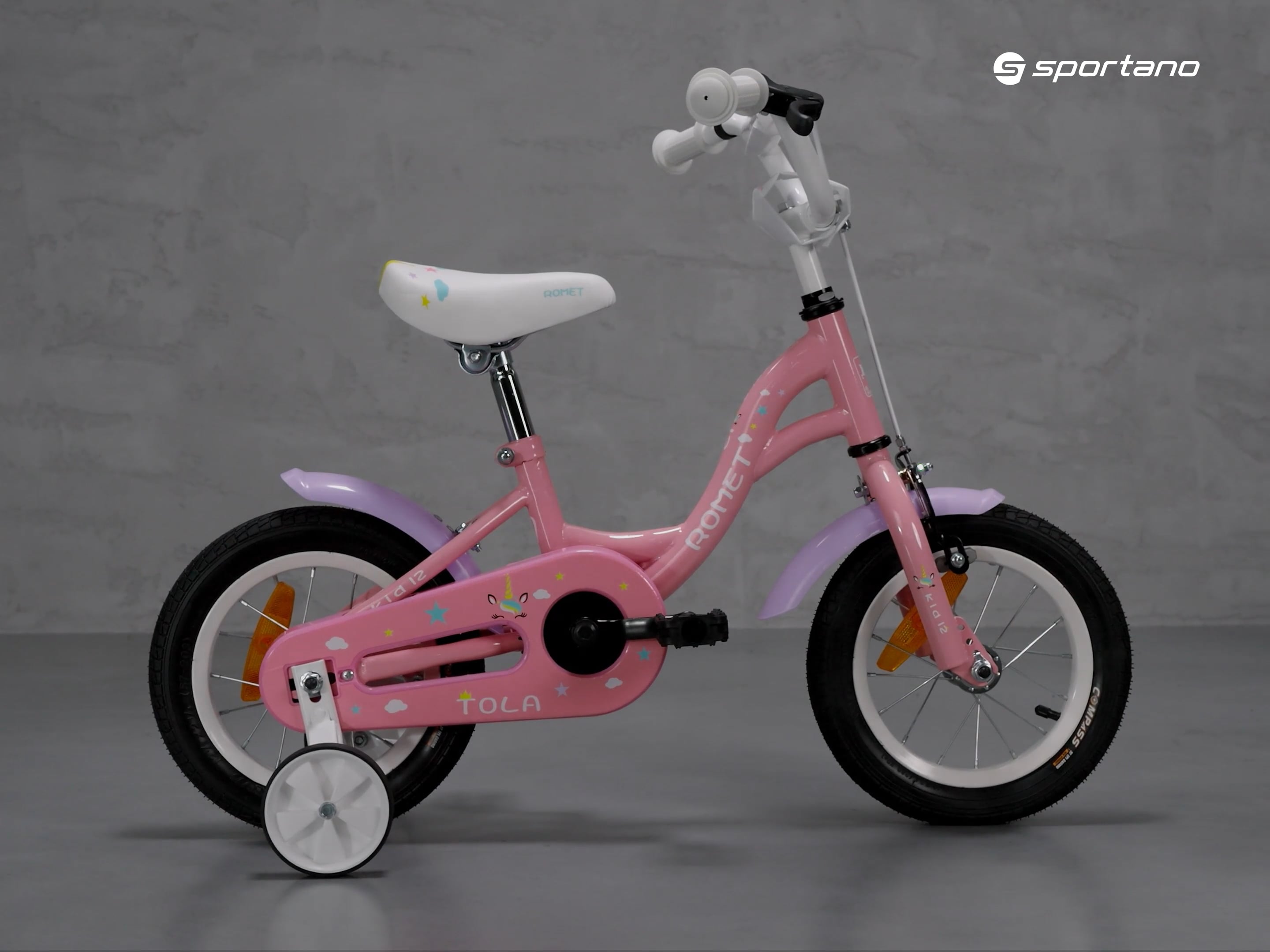 Gyermek kerékpár Romet Tola 12 rózsaszín 2216633