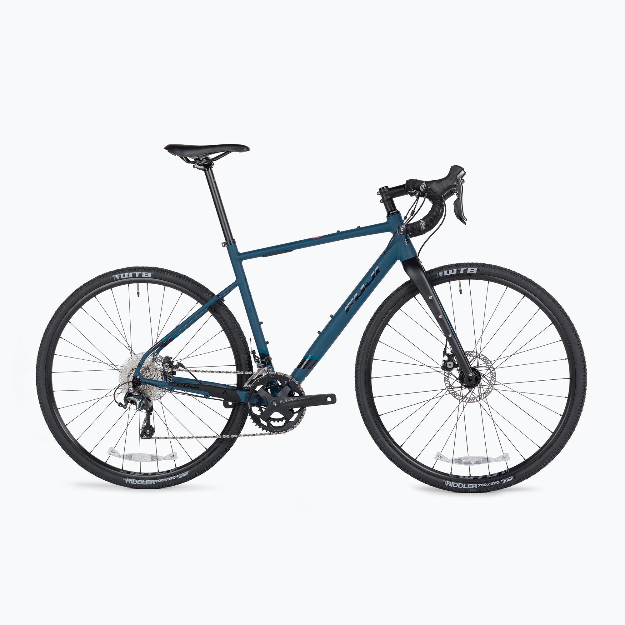 16%-kal olcsóbban.  Fuji Jari 2.1 matt denim kék gravel kerékpár. Méret: 57.5
