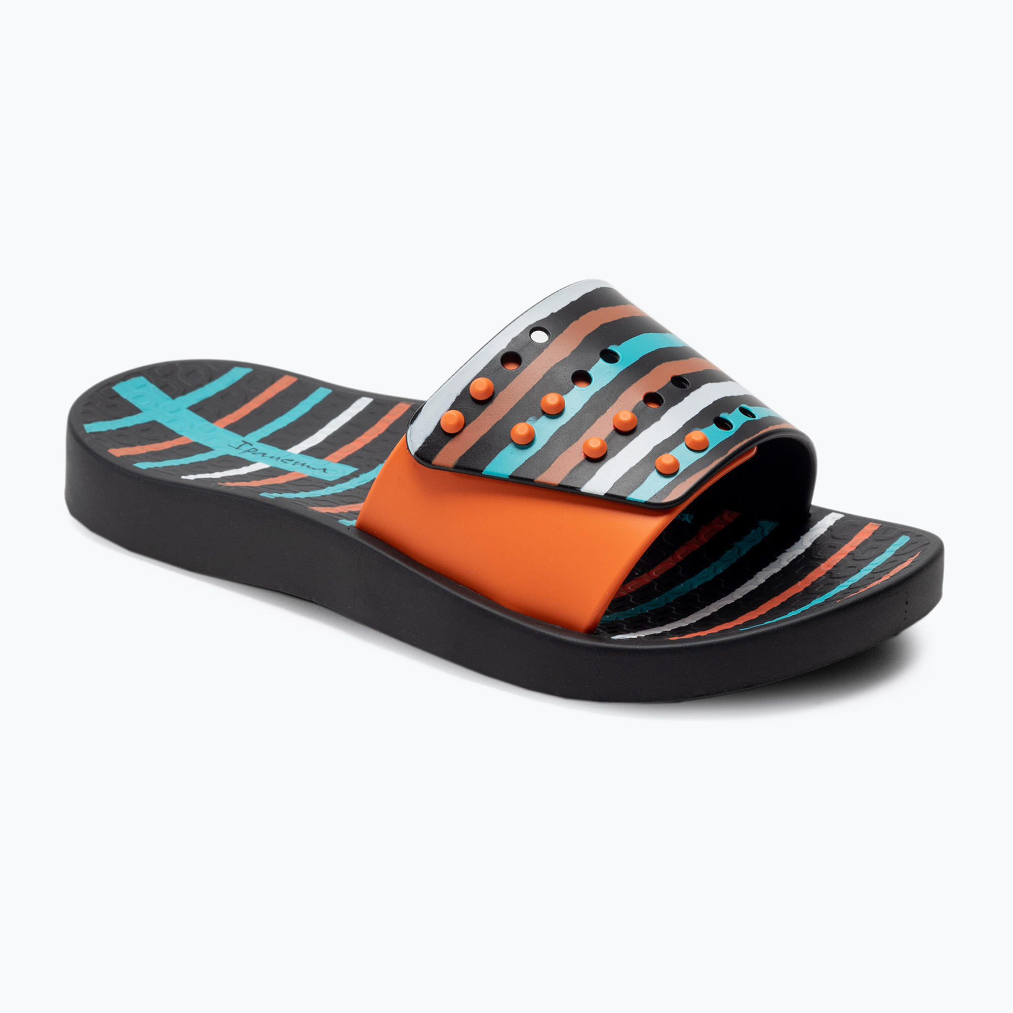 42%-kal olcsóbban.  Ipanema gyerek flip flop Unisex csúszda fekete-narancs 83231-23024. Méret: 28-29 EU
