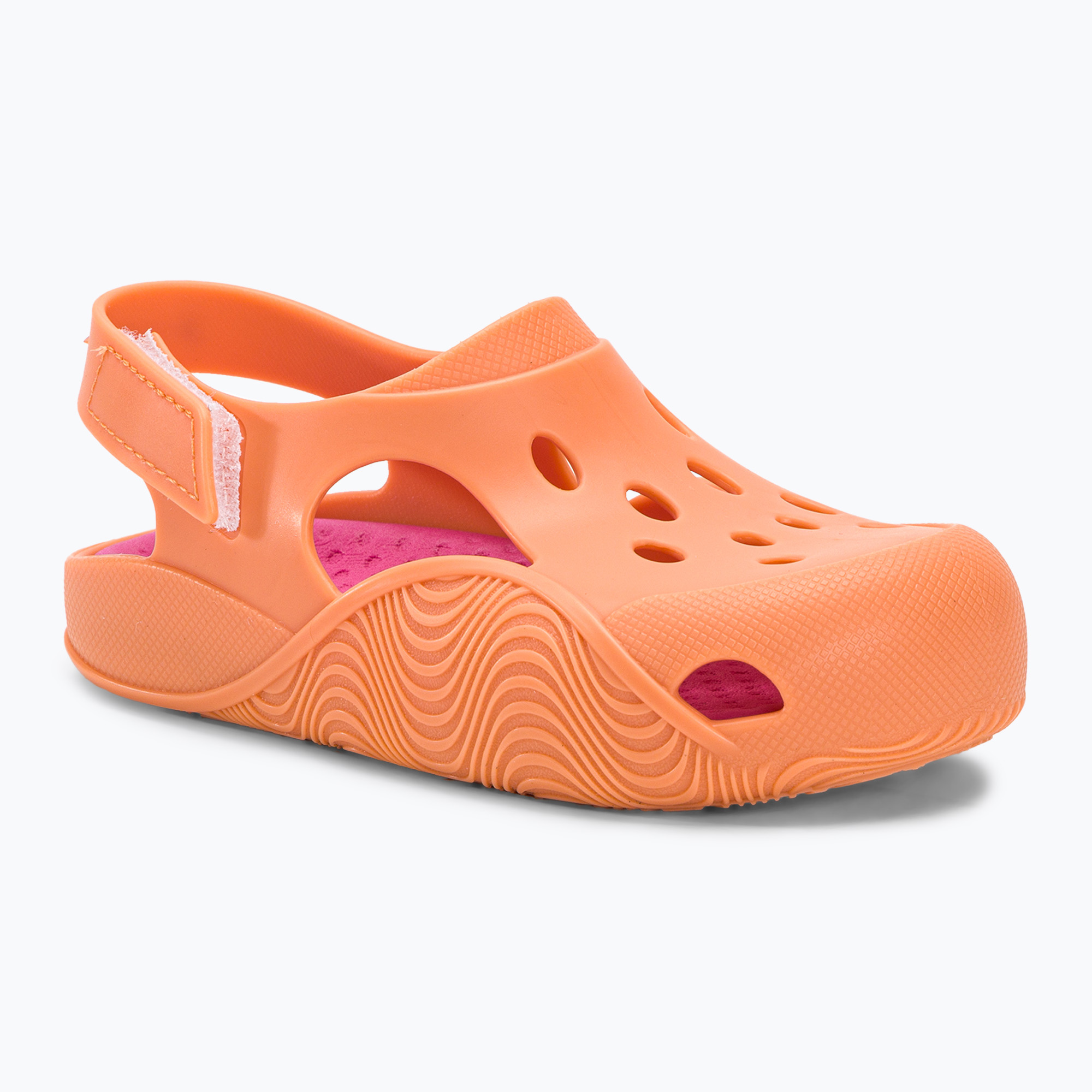 41%-kal olcsóbban.  RIDER Comfy Baby narancssárga-rózsaszín szandálok. Méret: 22-23 EU
