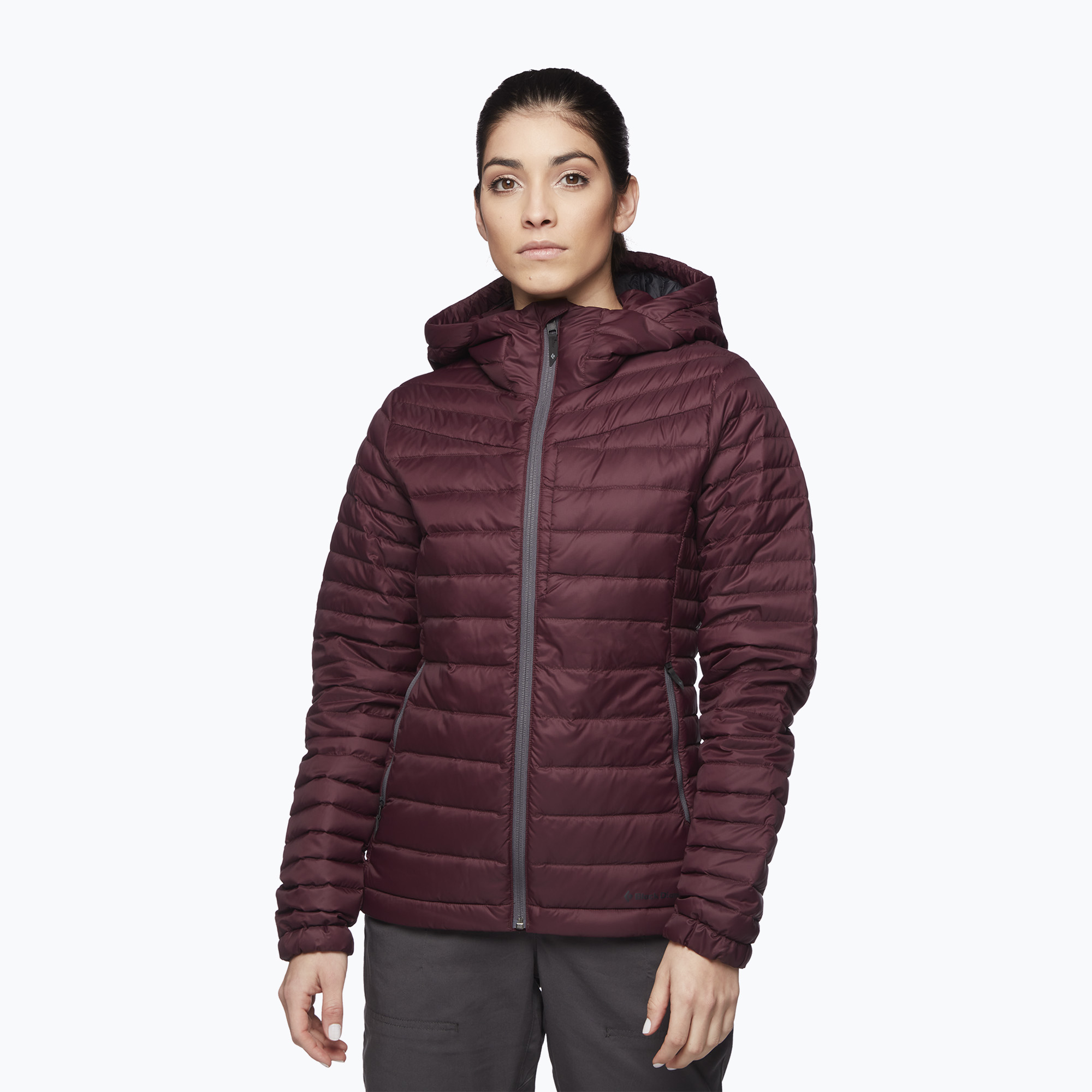 37%-kal olcsóbban.  Női pehelypaplan Black Diamond Access Down Hoody bordó AP7460816018LRG1. Méret: L