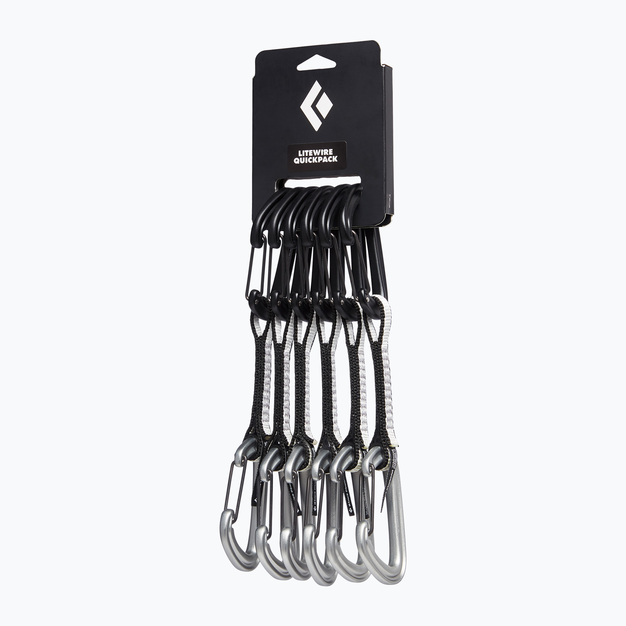 22%-kal olcsóbban.  Black Diamond Litewire Quickpack hegymászó expressz készlet 6 db. BD381131310000ALL1. Méret: 12 cm