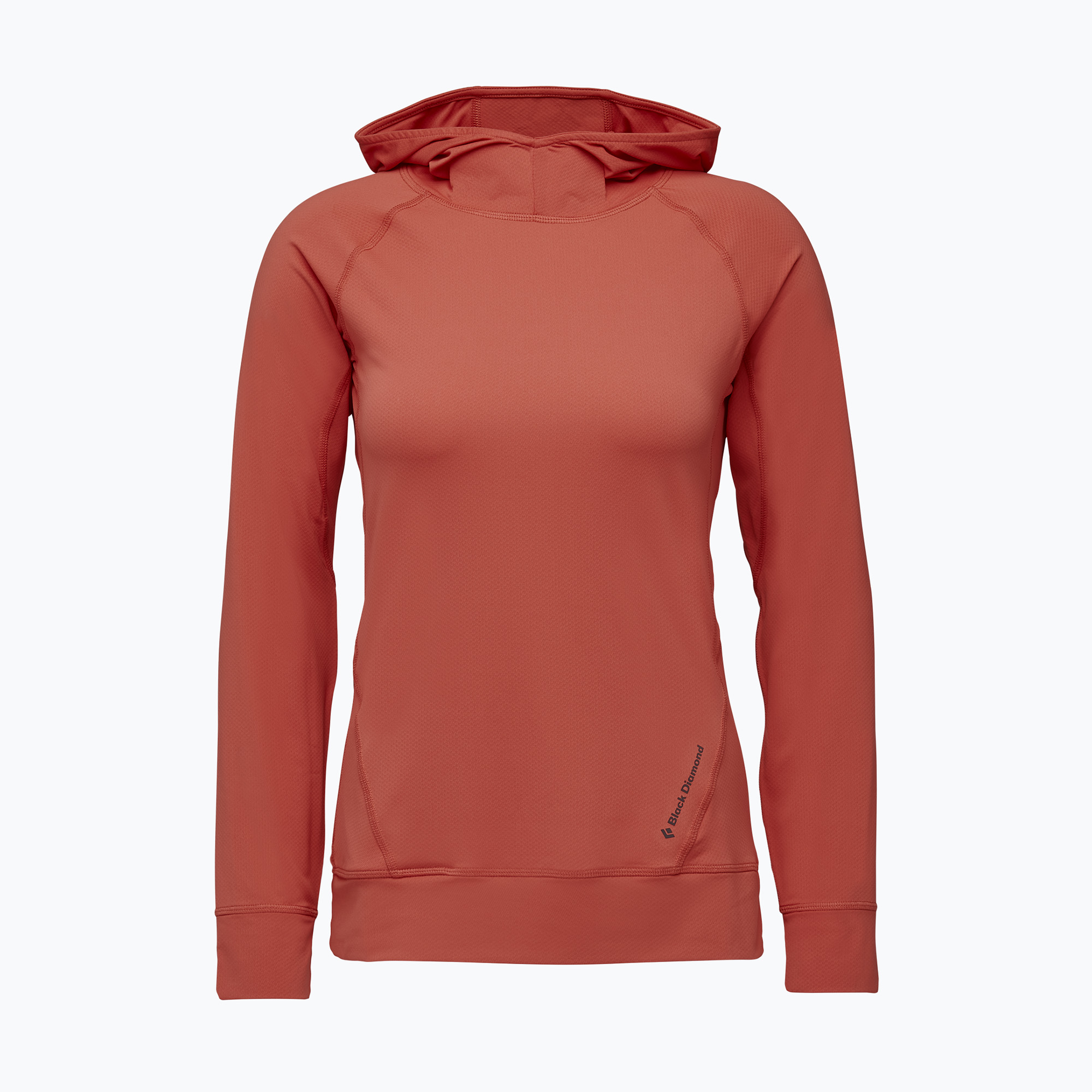 27%-kal olcsóbban.  Női trekking pulóver Black Diamond Alpenglow Hoody rózsaszín AP7520806028. Méret: S
