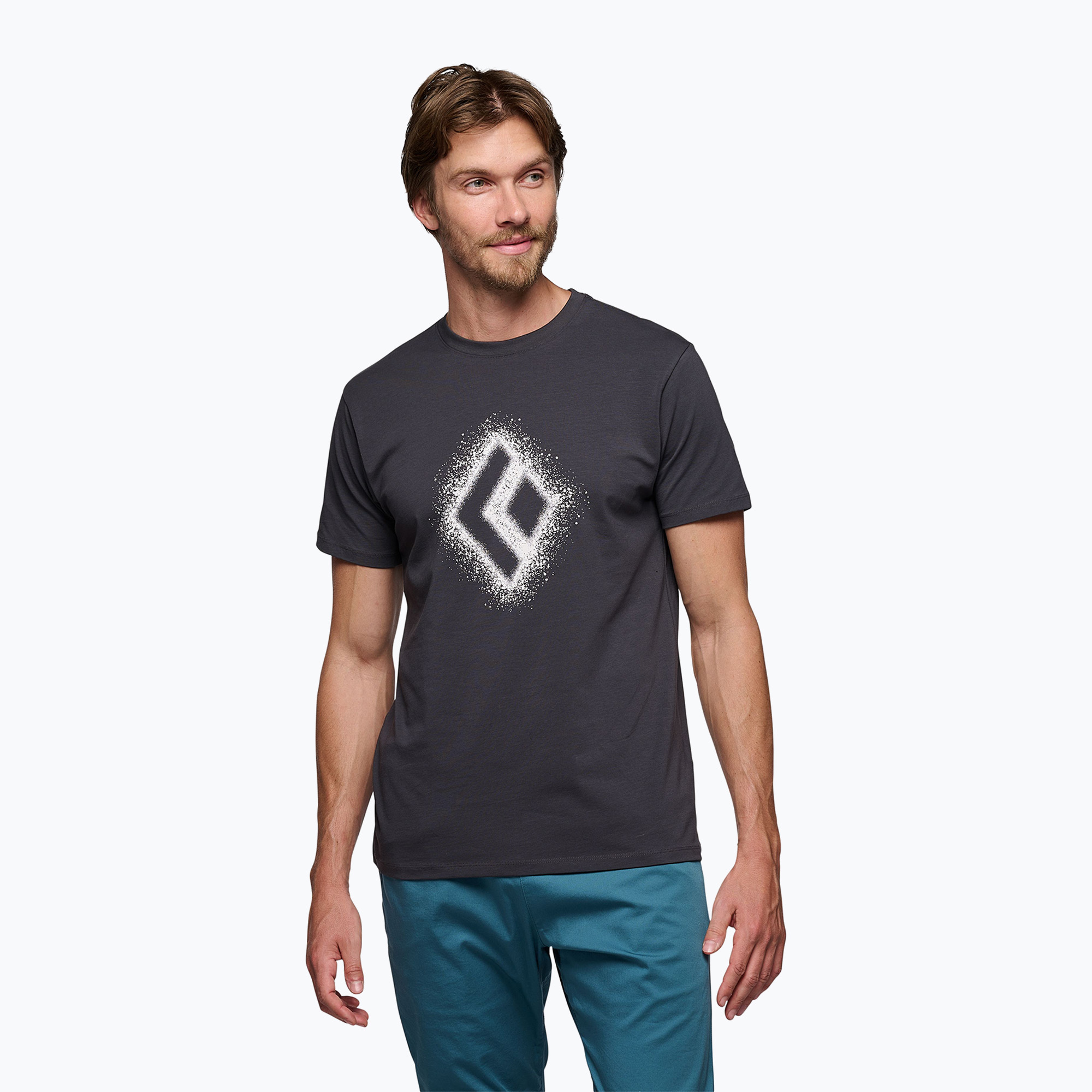 15%-kal olcsóbban.  Férfi póló Black Diamond Chalked Up 2.0 charcoal. Méret: M