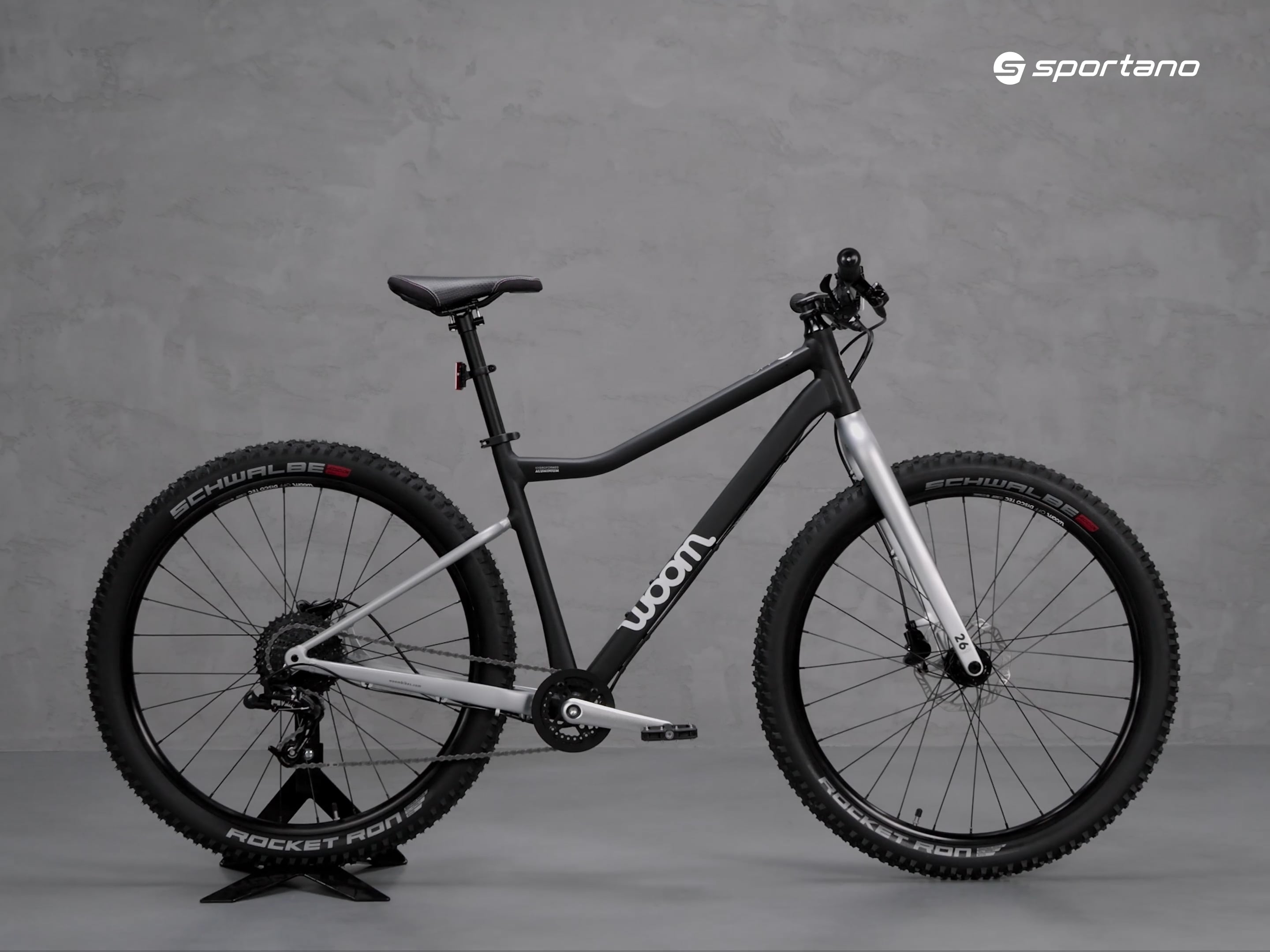 Gyermek kerékpár woom 6 OFF fekete WOOMOFF6