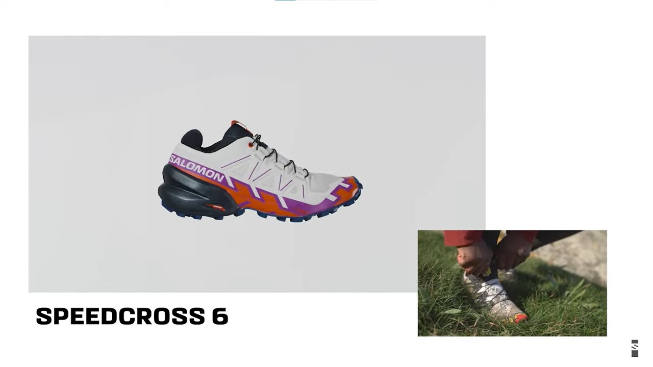 Férfi futócipő Salomon Speedcross 6 fekete/fekete/phantom