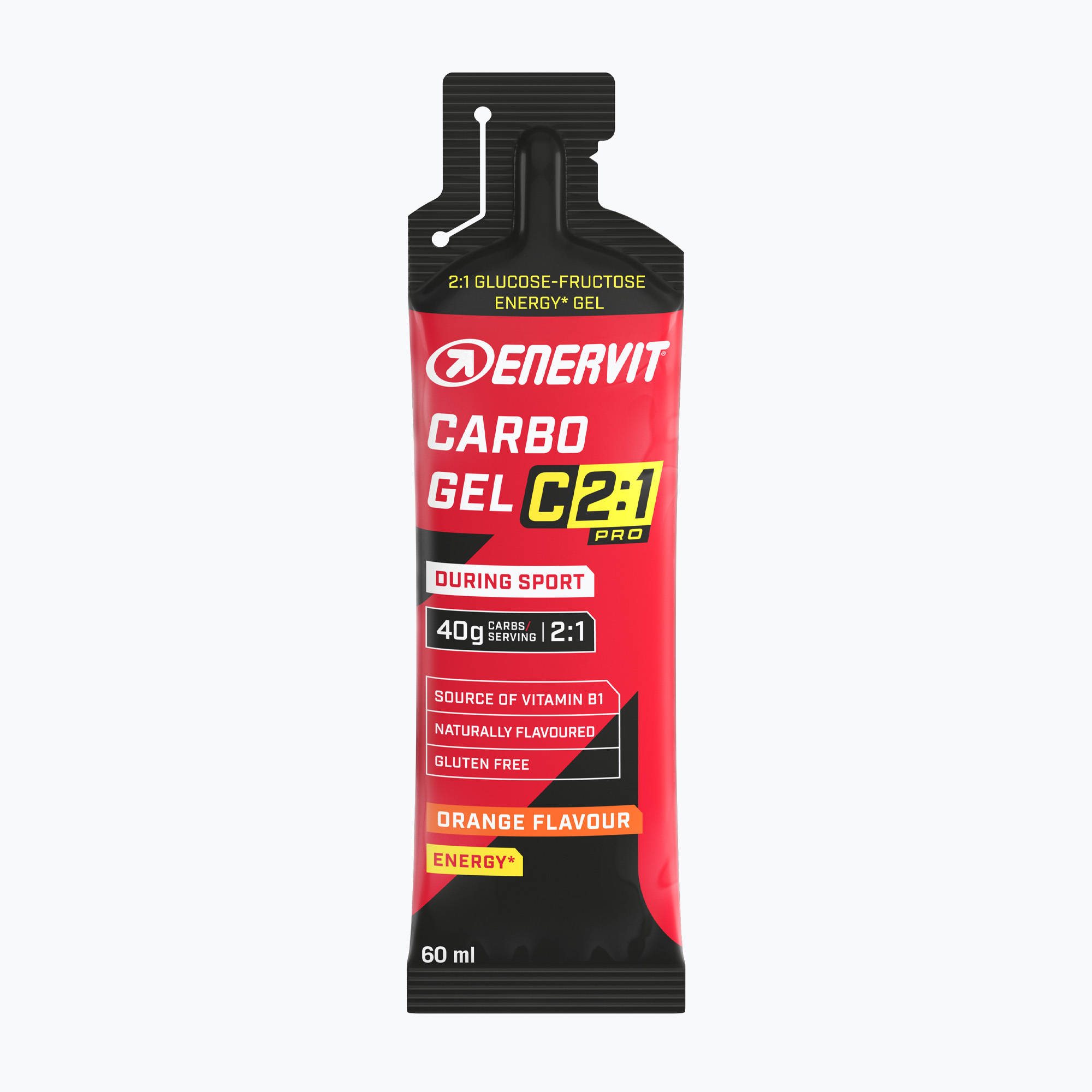 Enervit Carbo Gel C2:1Pro narancs 60 ml energetizáló gél. Méret: 60 ml