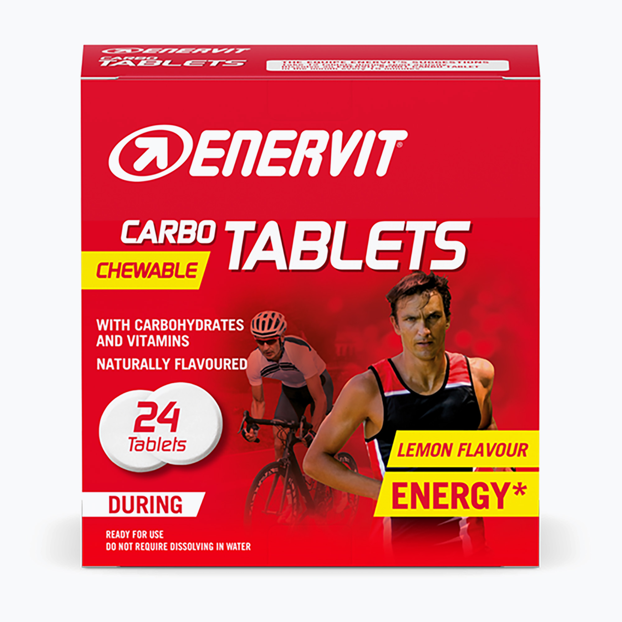 Enervit Carbo carbo Rágótabletták 24 db.. Méret: 96 g