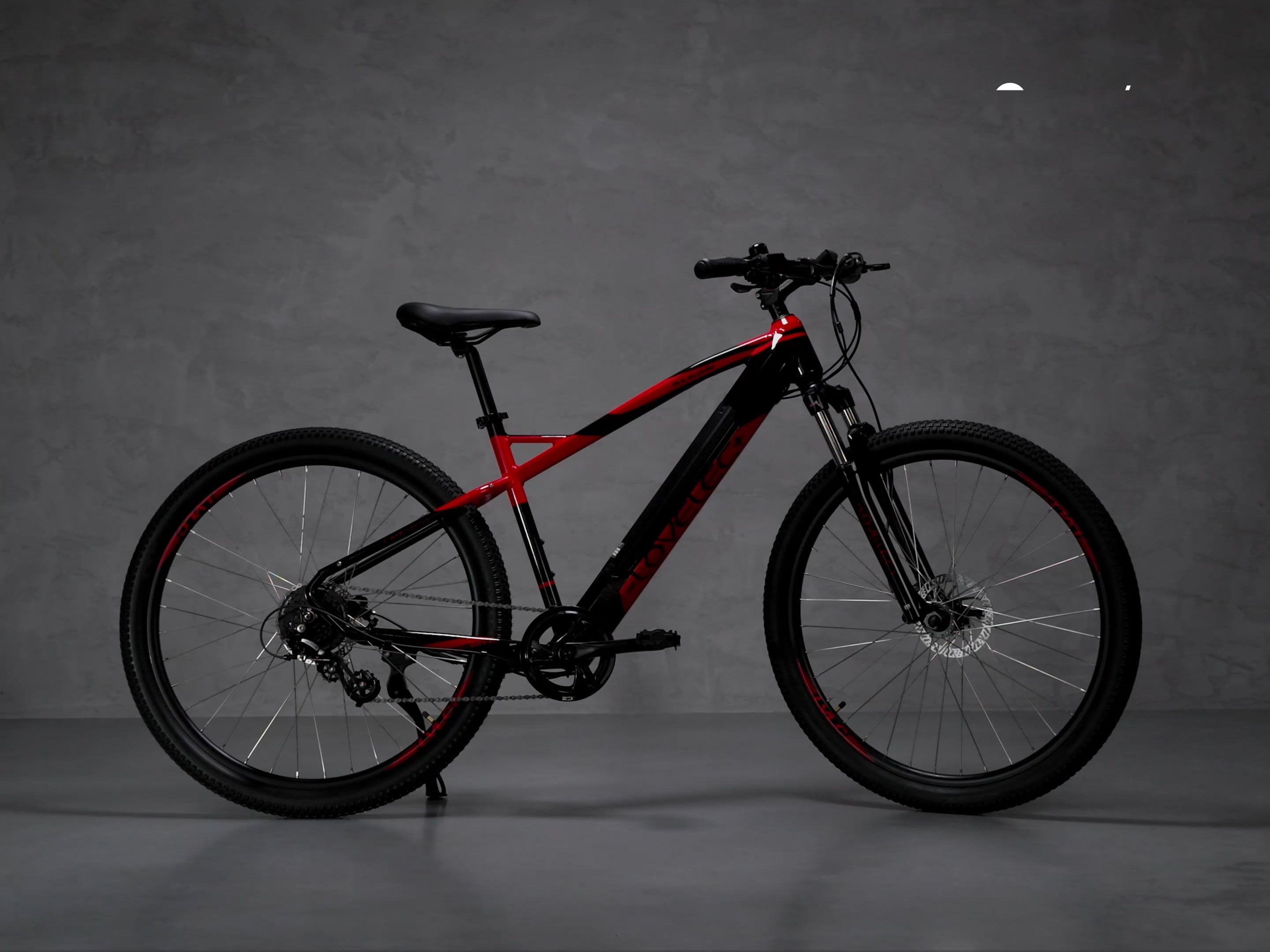 LOVELEC Alkor elektromos kerékpár 17.5Ah fekete-piros B400348