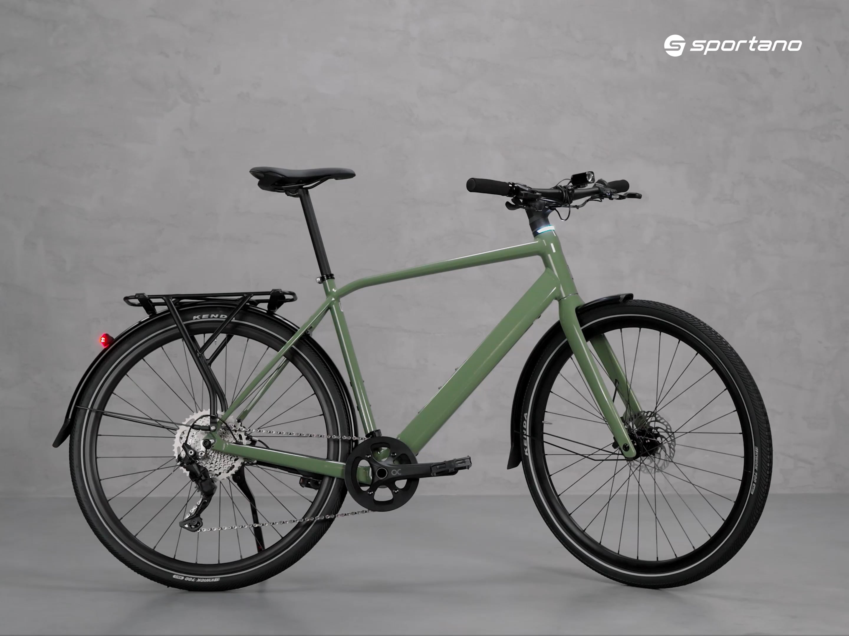 Orbea Vibe H30 EQ férfi elektromos kerékpár zöld M30753YI