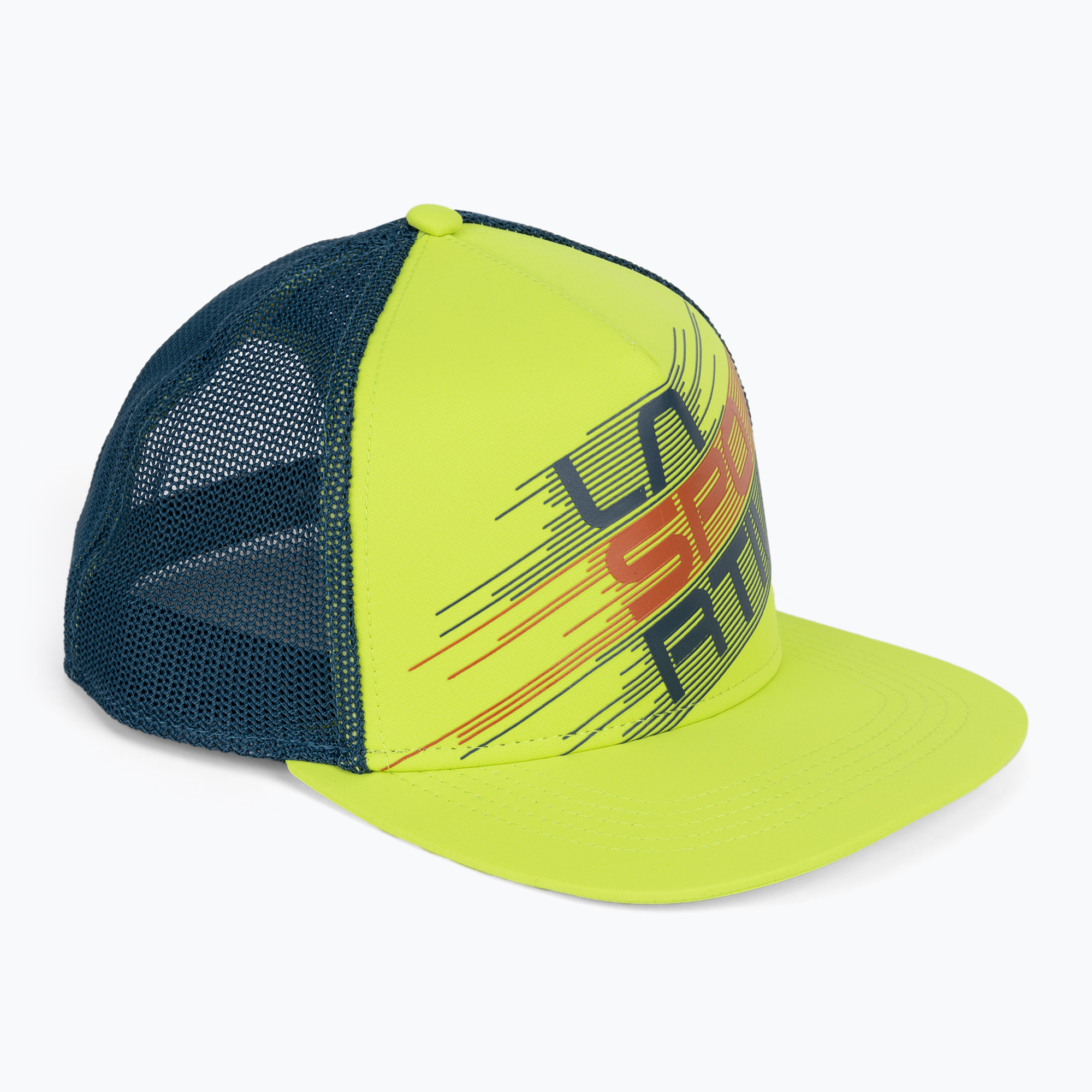 33%-kal olcsóbban.  LaSportiva Trucker Hat Stripe Evo zöld-zöld-kék baseball sapka Y41729639. Méret: L