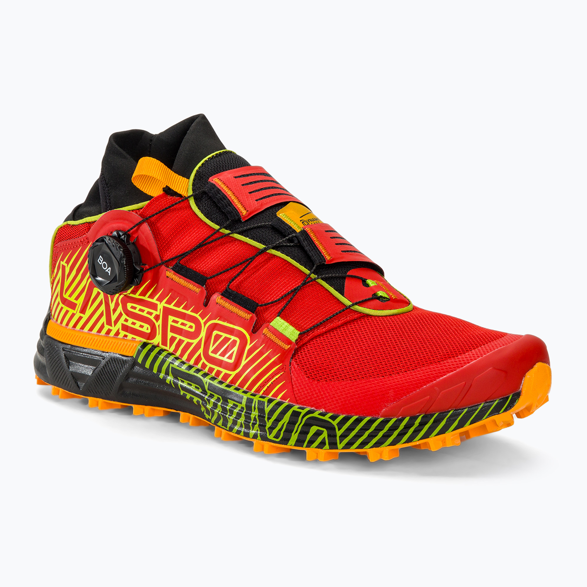 15%-kal olcsóbban.  La Sportiva férfi futócipő Cyclone naplemente/lime punch