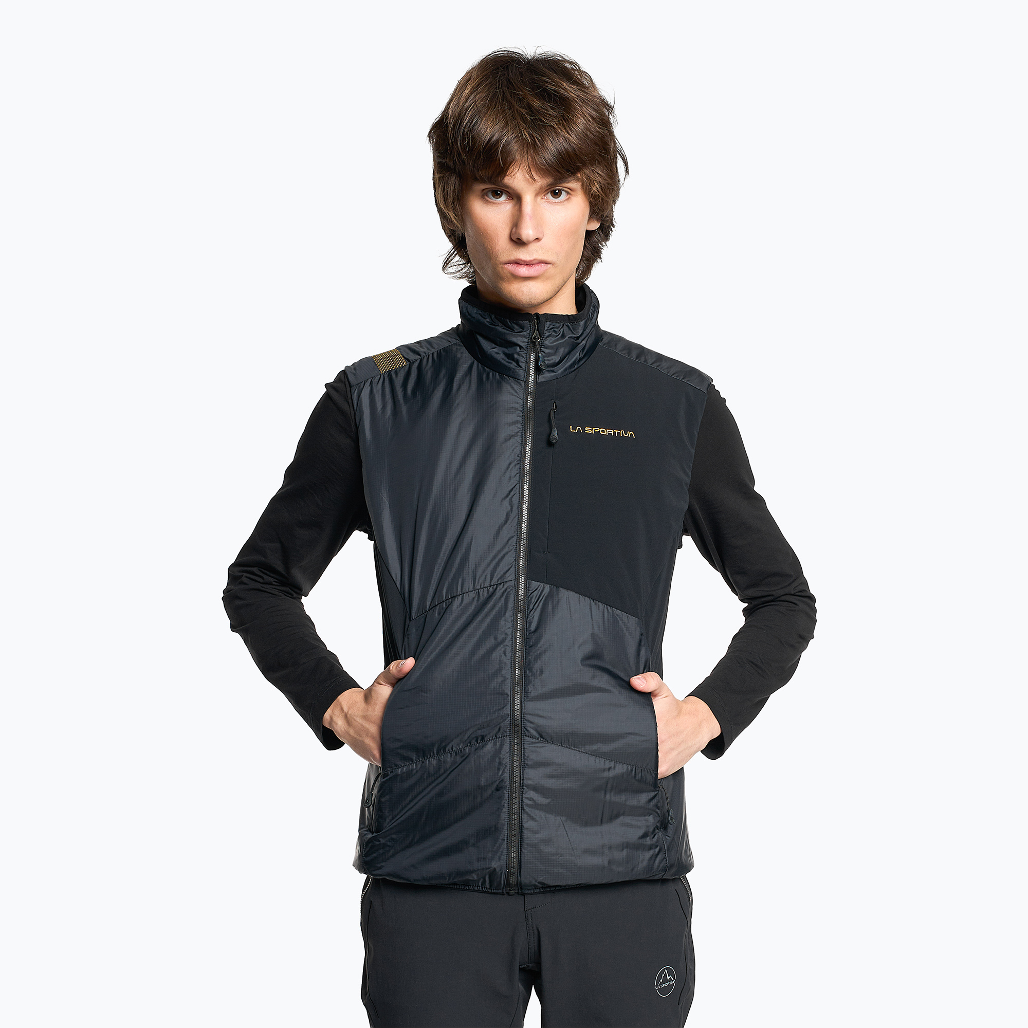 15%-kal olcsóbban.  Férfi trekking mellény La Sportiva Ascent Primaloft mellény fekete. Méret: L