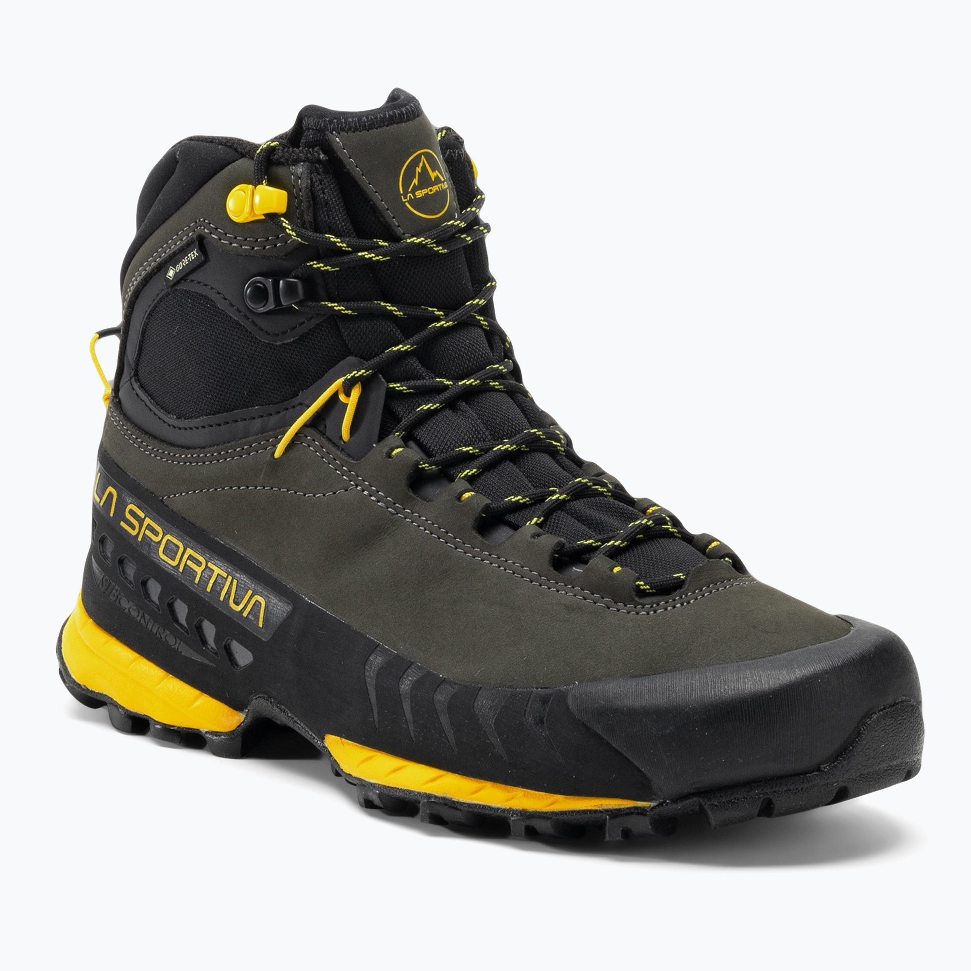 20%-kal olcsóbban.  Férfi túrabakancs La Sportiva TX5 Gtx carbon/sárga. Méret: 41.5 EU