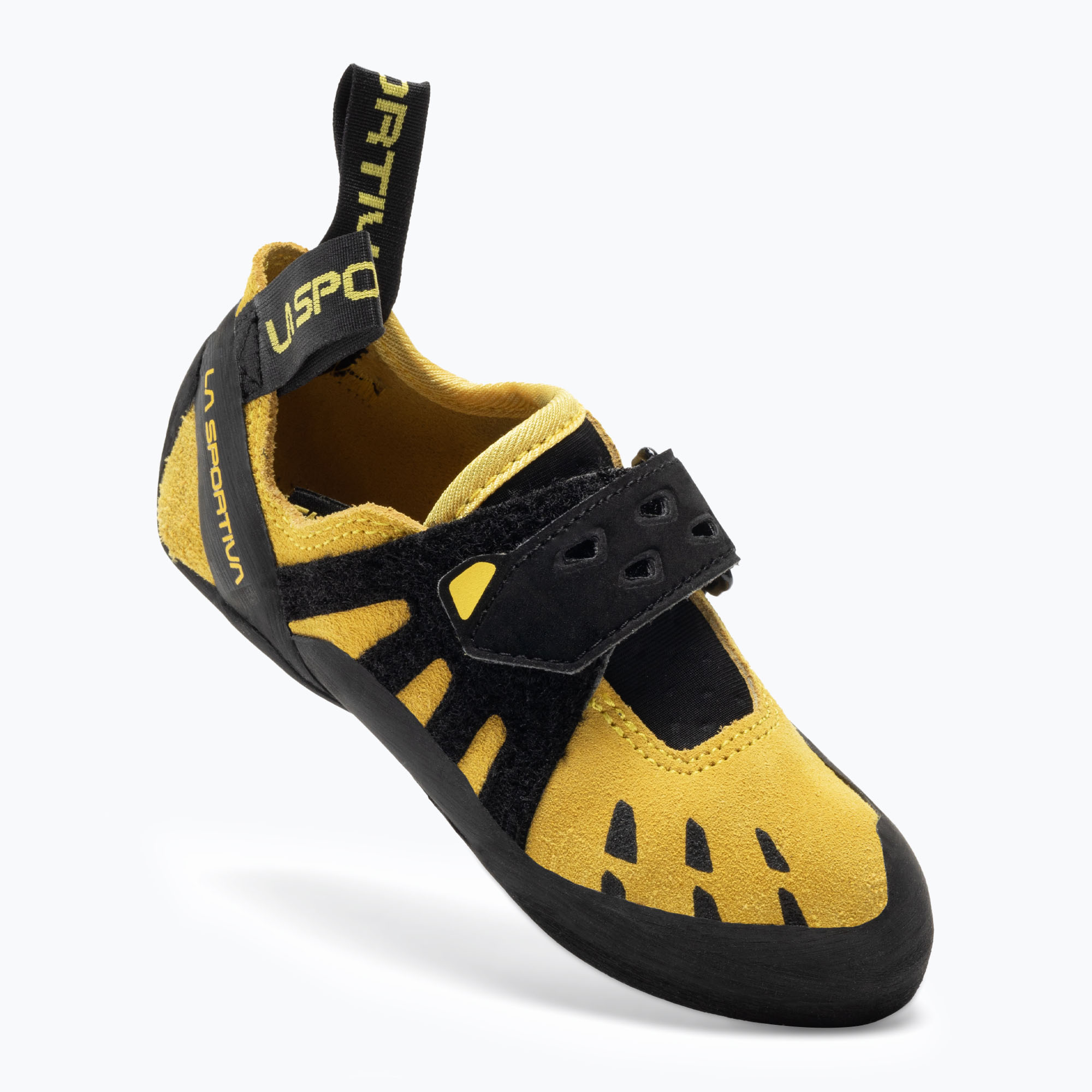 Gyermek mászócipő La Sportiva Tarantula JR sárga 30R100999_26. Méret: 32 EU