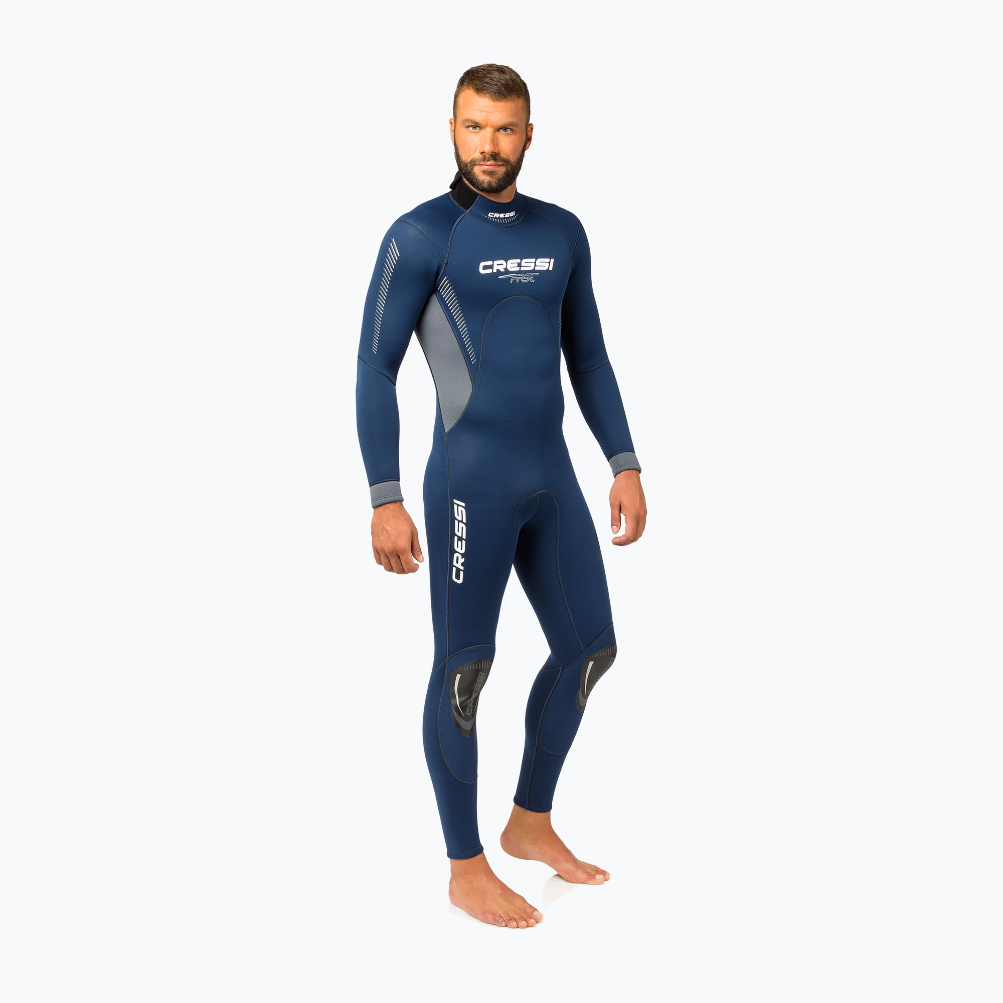 Férfi búvárruha Cressi Fast Monopiece 3 mm-es tengerészkék LR108302. Méret: XL (5)