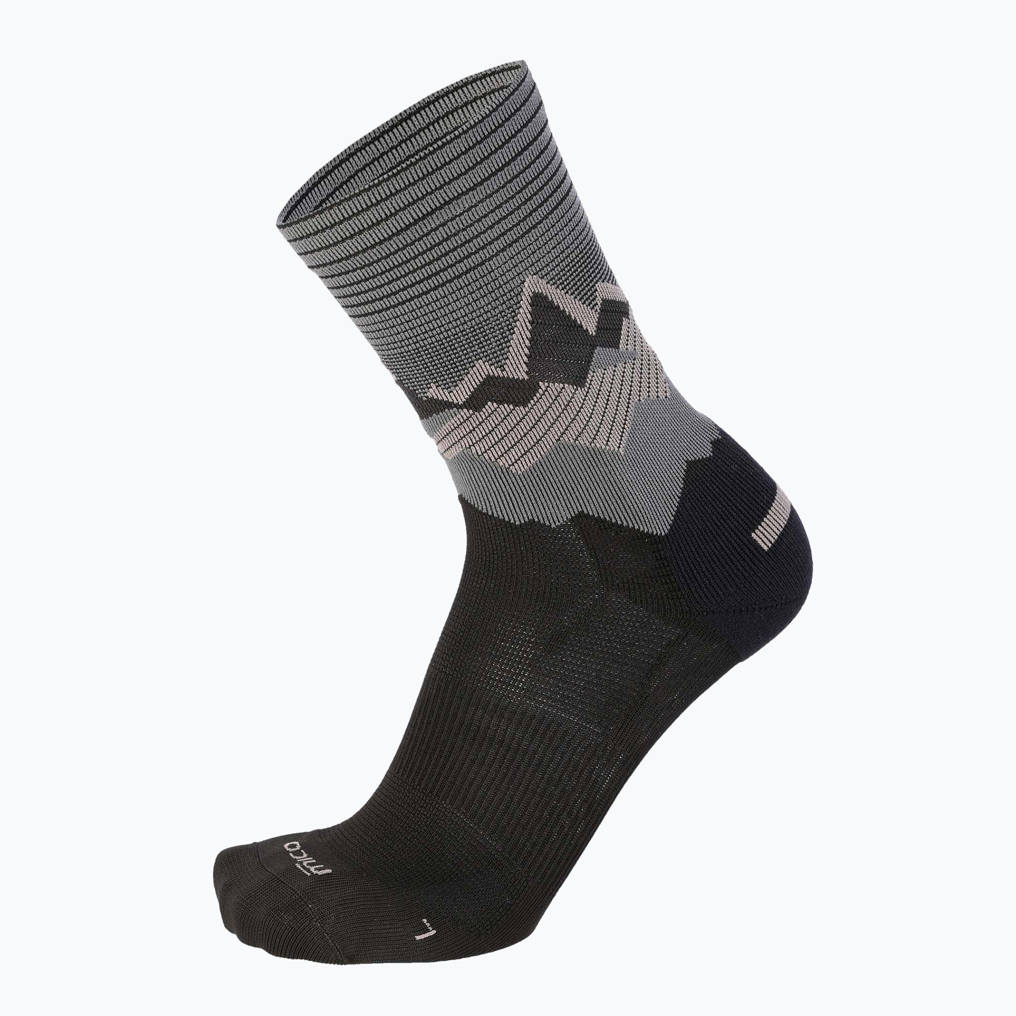31%-kal olcsóbban.  Mico Light Weight Extra Dry Light Hike Crew trekking zokni fekete/szürke CA03065. Méret: 44-46 EU