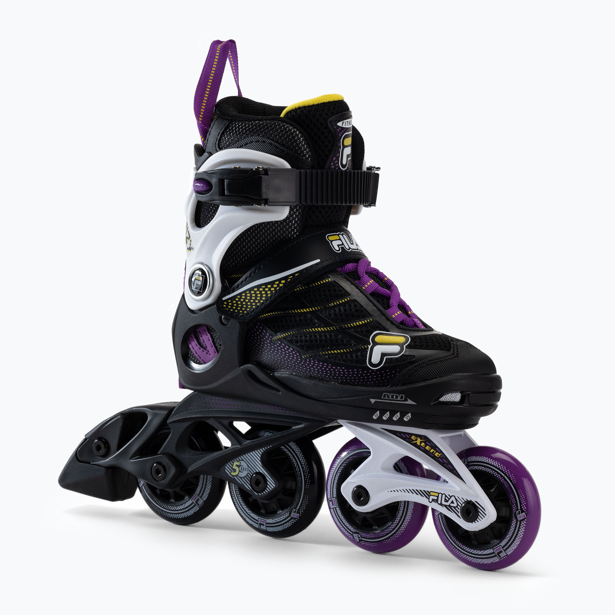 35%-kal olcsóbban.  Gyermek görkorcsolya FILA Wizy G black/yellow magenta. Méret: 32-35 EU