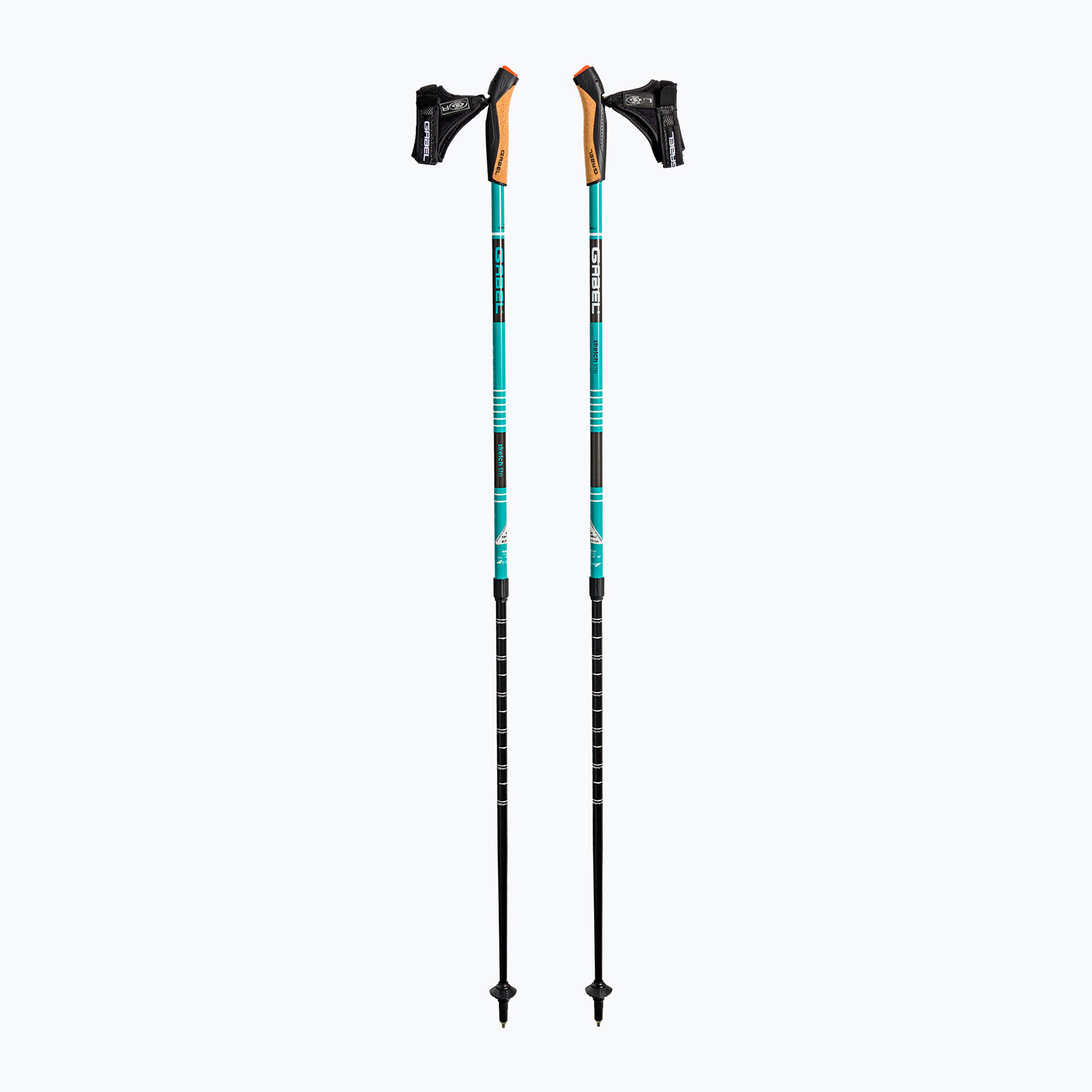 15%-kal olcsóbban.  Nordic walking botok GABEL Strech Lite kék 7008352622000. Méret: 75-130 cm