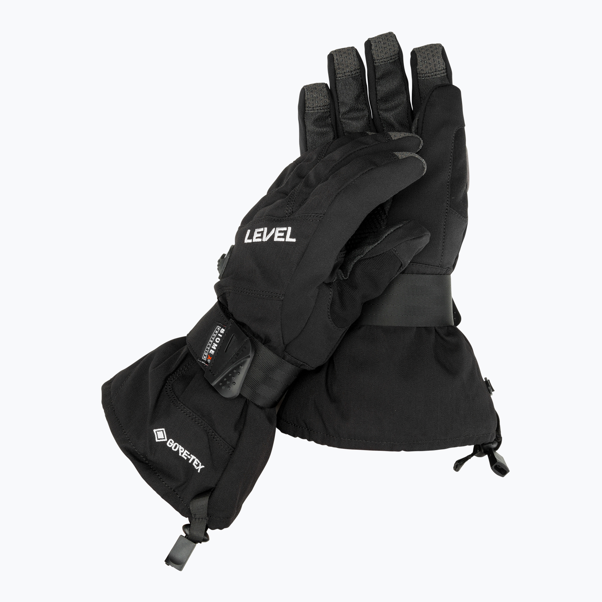 15%-kal olcsóbban.  Férfi Level Half Pipe sí kesztyű Gore-Tex fekete. Méret: M-L