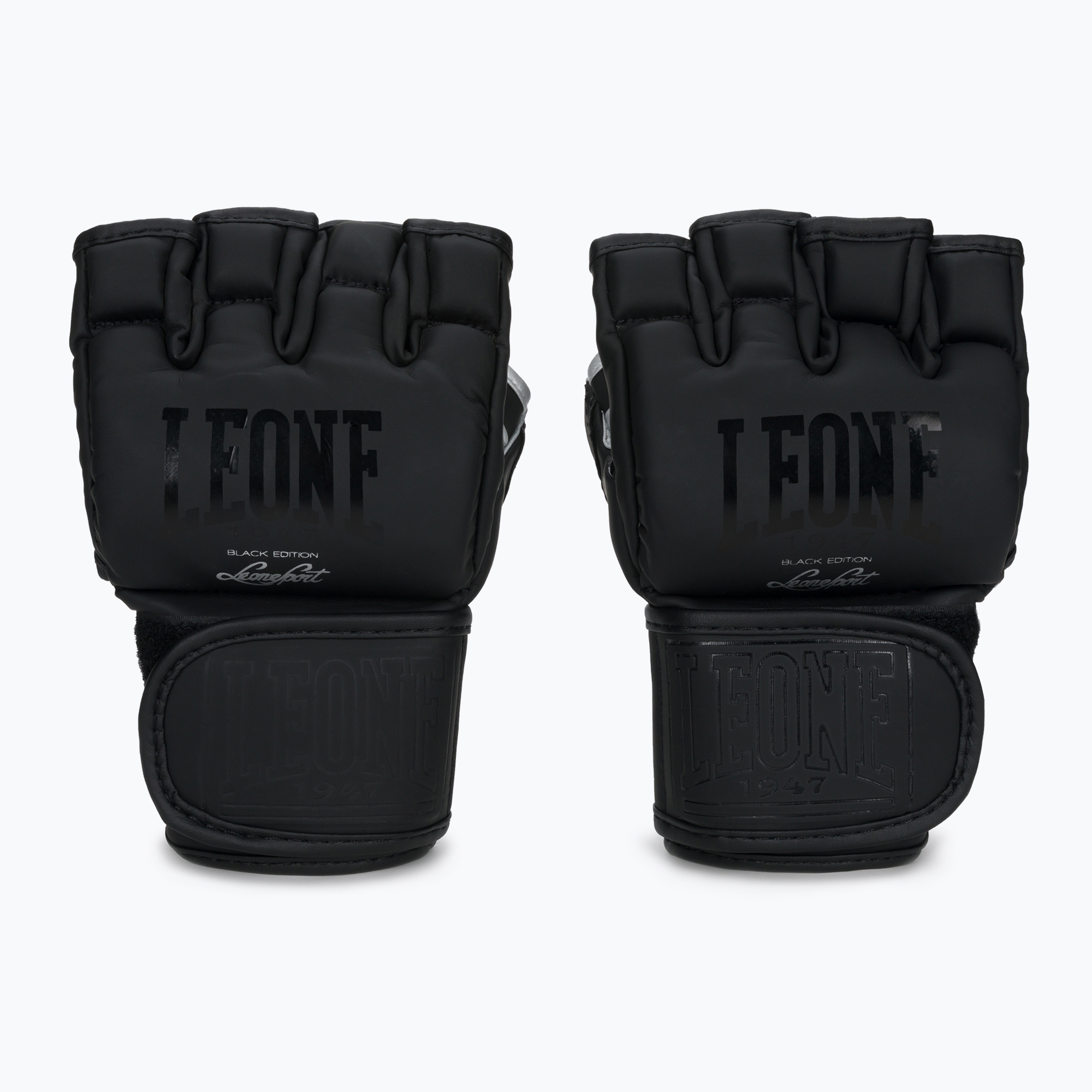 15%-kal olcsóbban.  Grappling kesztyű Leone 1947 Black Edition MMA fekete GP105. Méret: L