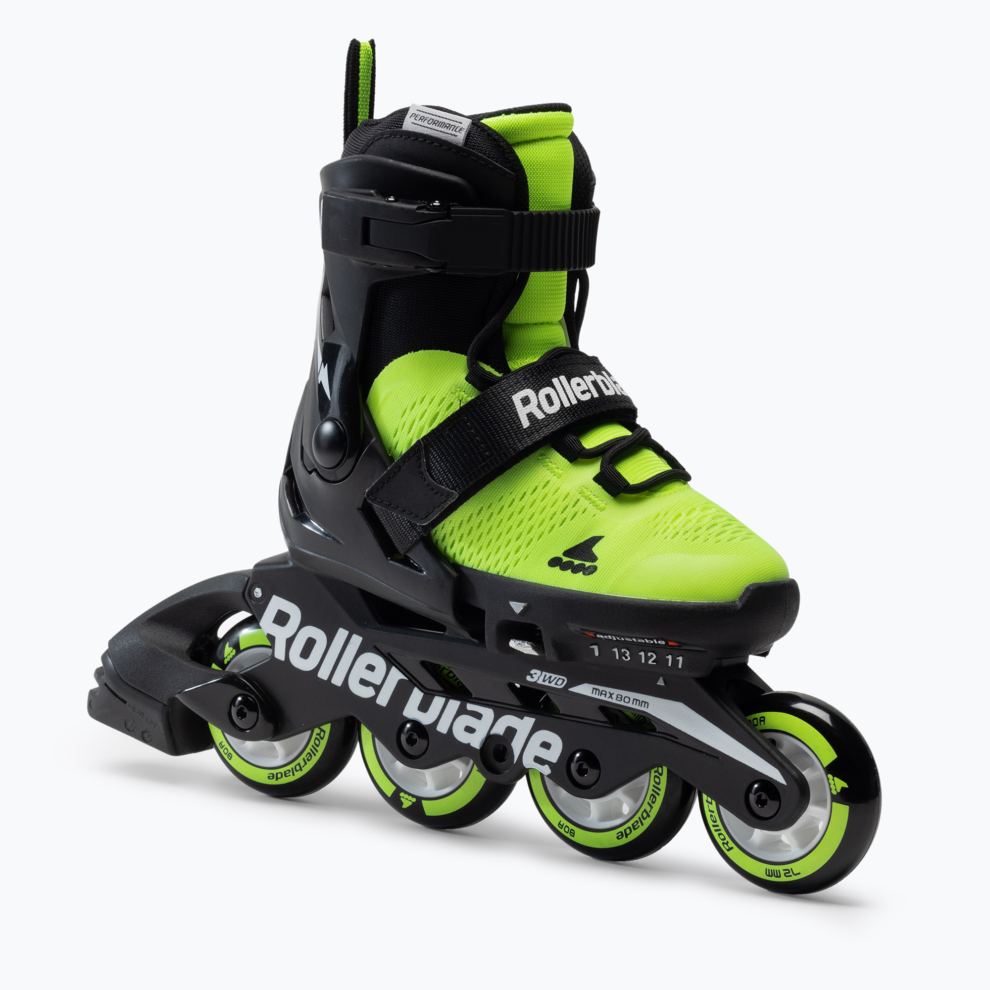 18%-kal olcsóbban.  Rollerblade Microblade sárga 7102000215 gyermek görkorcsolya. Méret: 17.5-20.5 cm