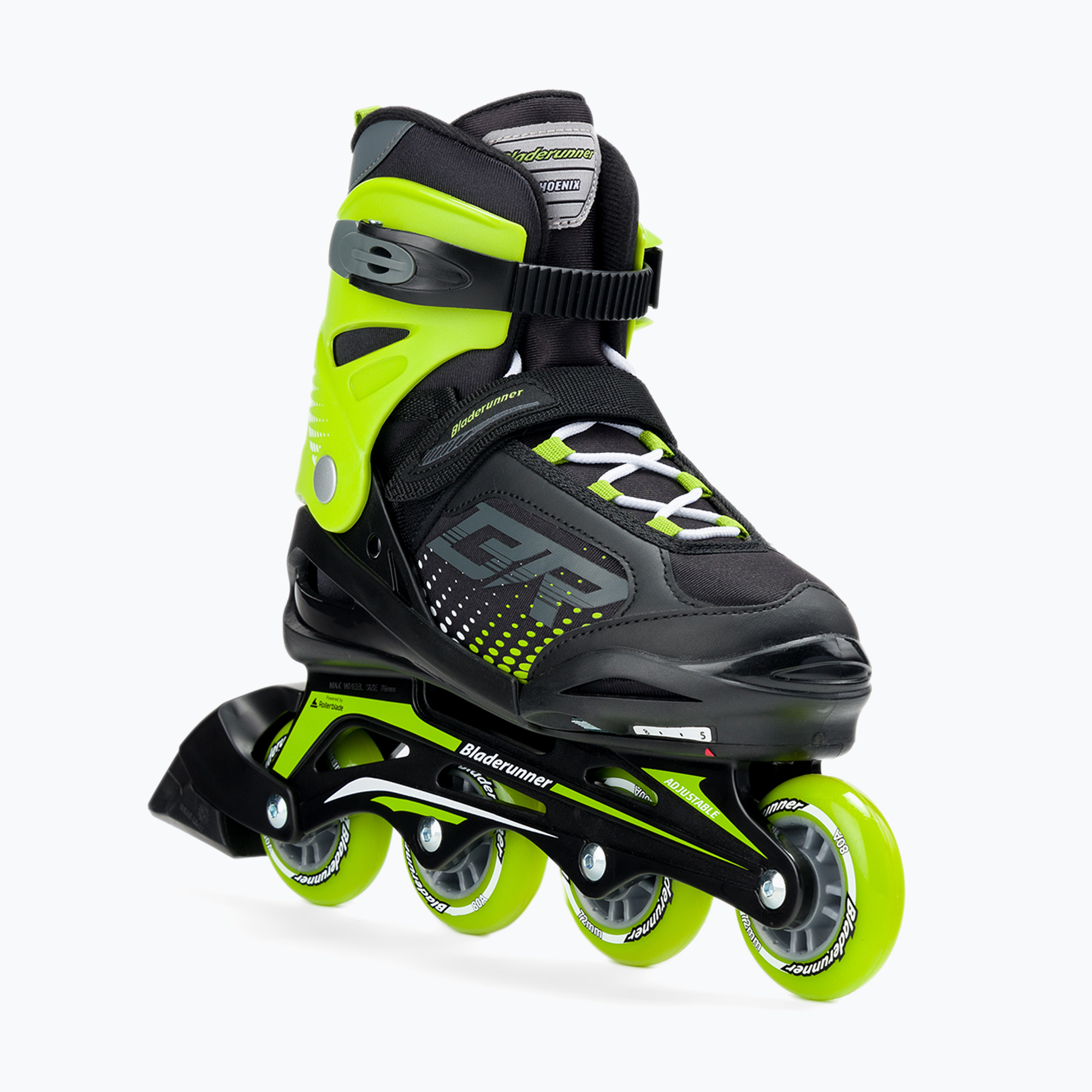 20%-kal olcsóbban.  Bladerunner Phoenix zöld 0T101000 T83 gyermek görkorcsolya. Méret: 36.5-40.5 EU