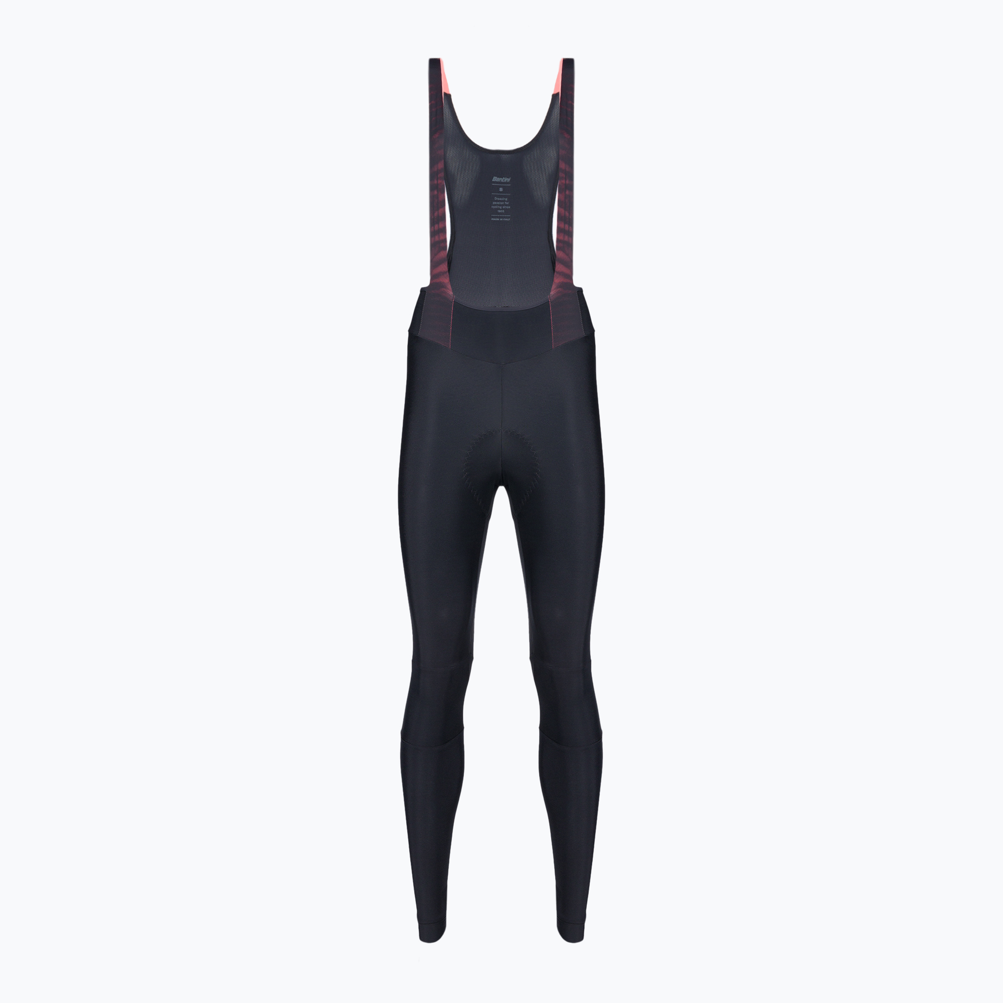 35%-kal olcsóbban.  Női kerékpáros nadrág Santini H20 Nimbus fekete 2W1182GILH20NIMBNE. Méret: XL