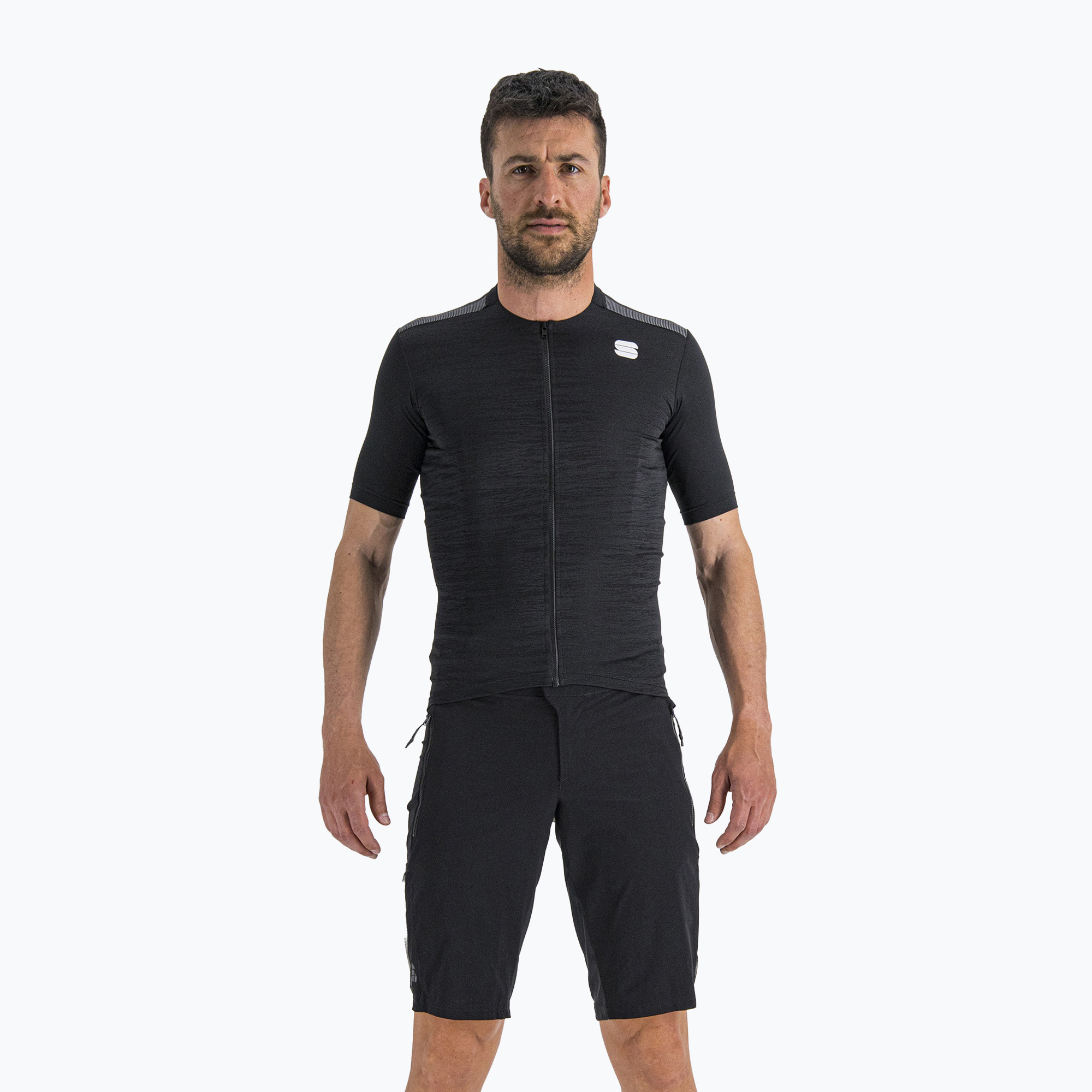37%-kal olcsóbban.  Férfi Sportful Supergiara Overshort kerékpáros rövidnadrág fekete 1120507.002. Méret: L