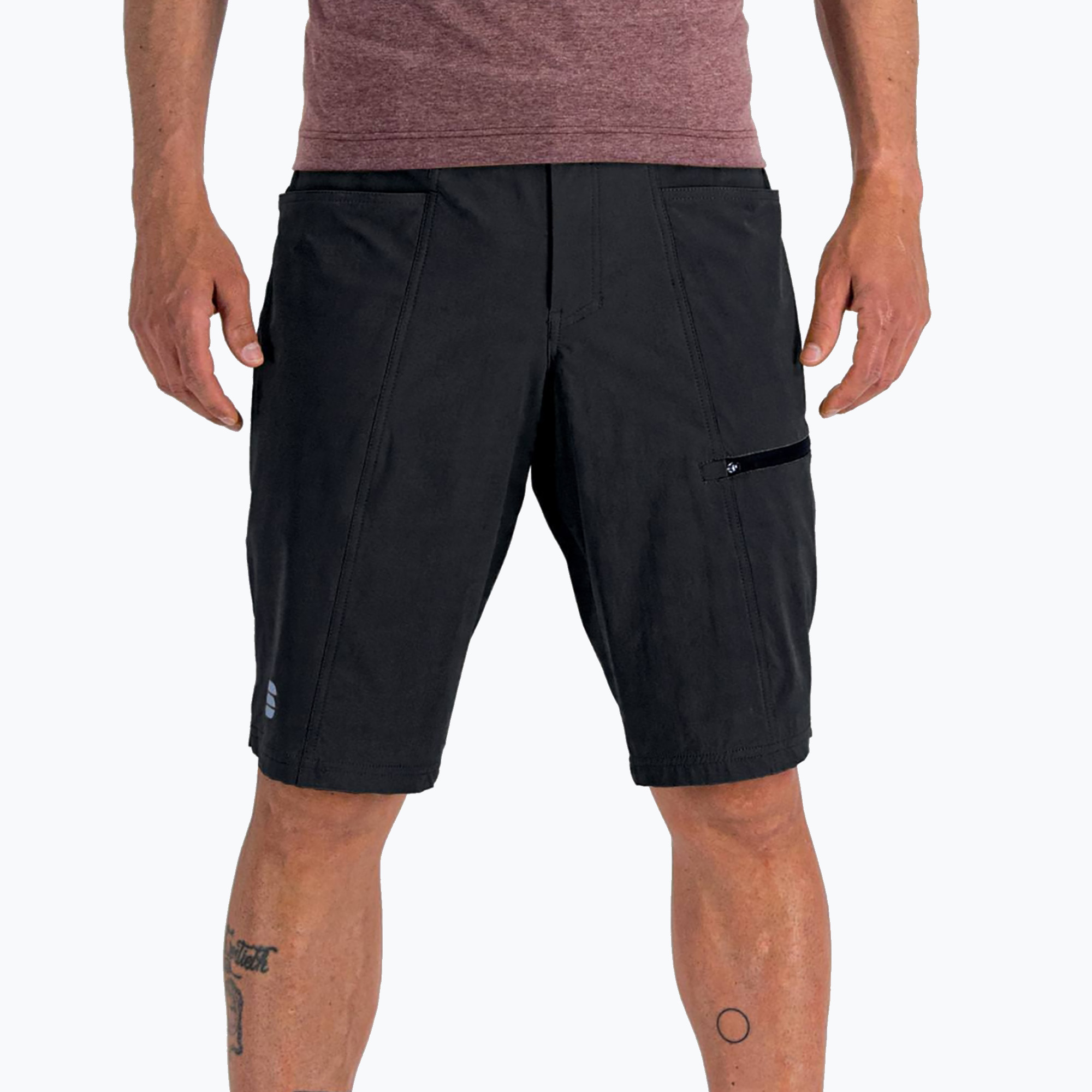 34%-kal olcsóbban.  Férfi Sportful Giara Overshort kerékpáros rövidnadrág fekete 1122001.002. Méret: S